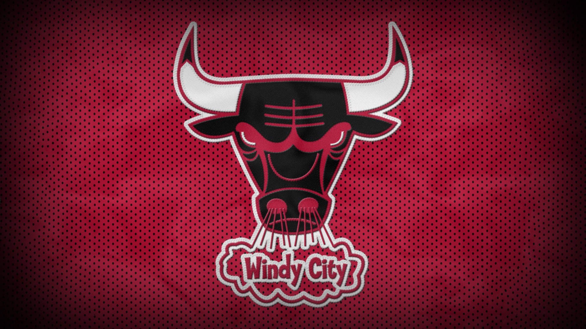 Chicago Bulls Windy City Logo HD Wallpaper