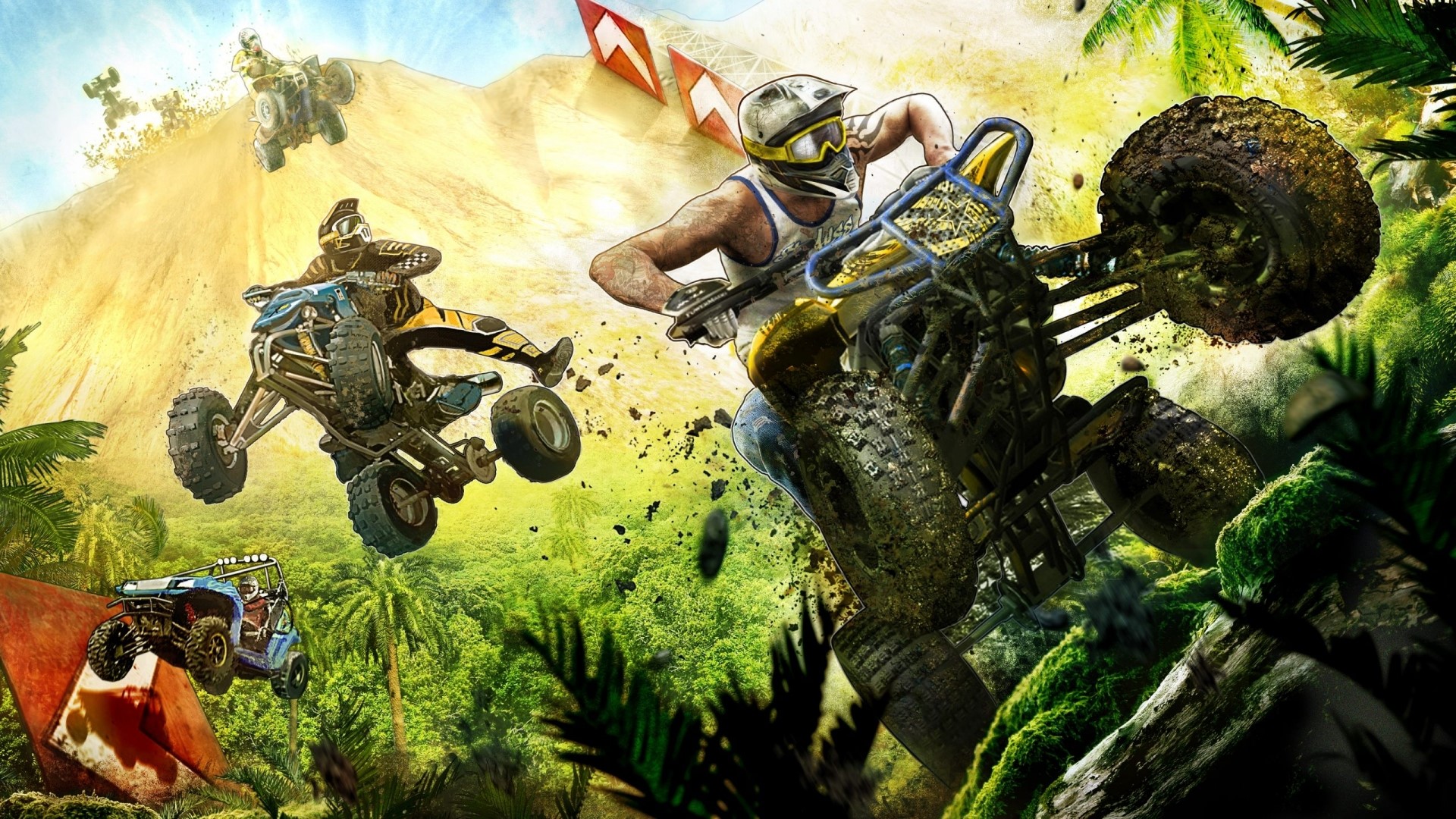 Mad Riders Game ATV Race HD Wallpaper