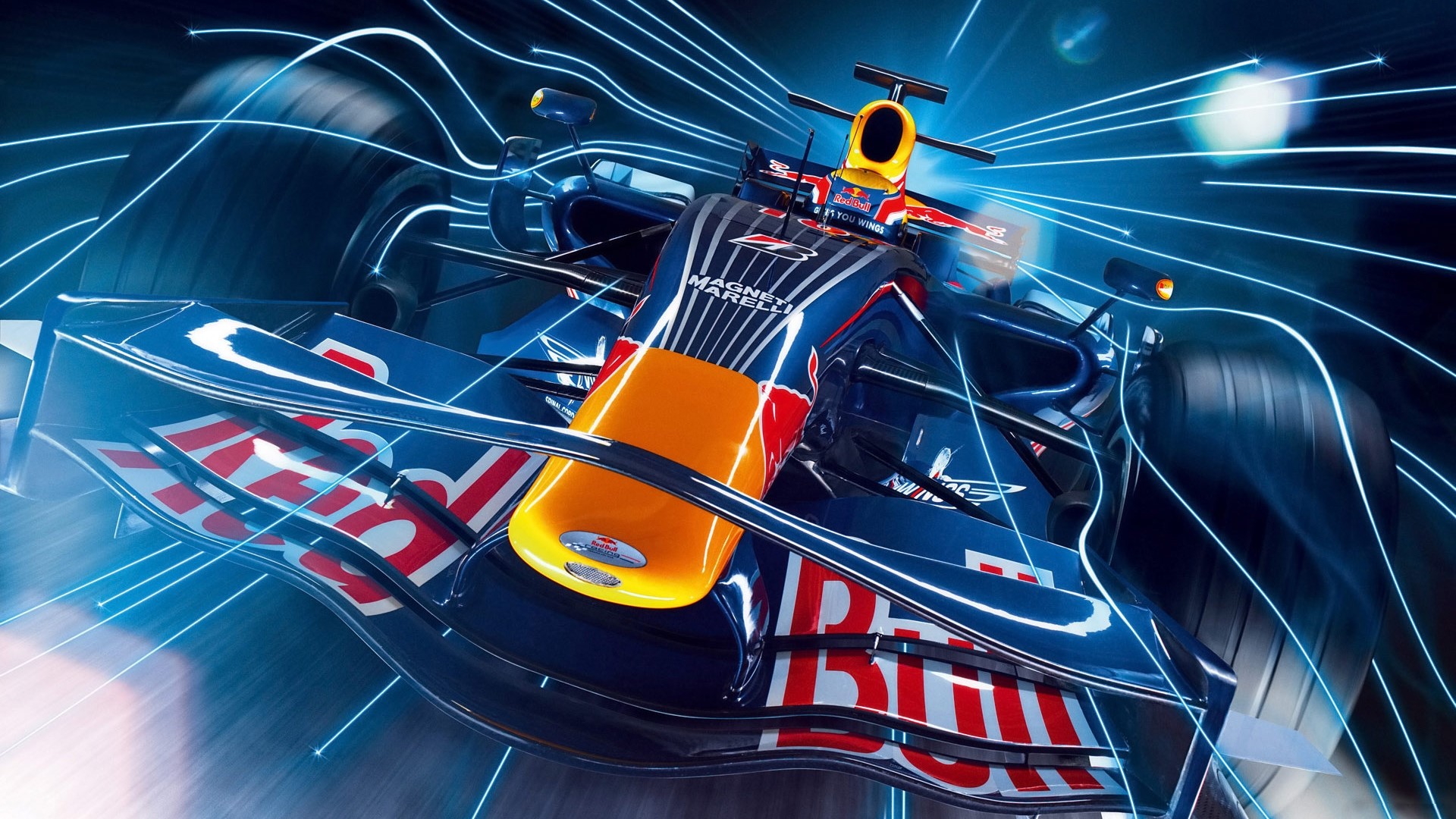 Red Bull Formula 1 Race Car HD Wallpaper
