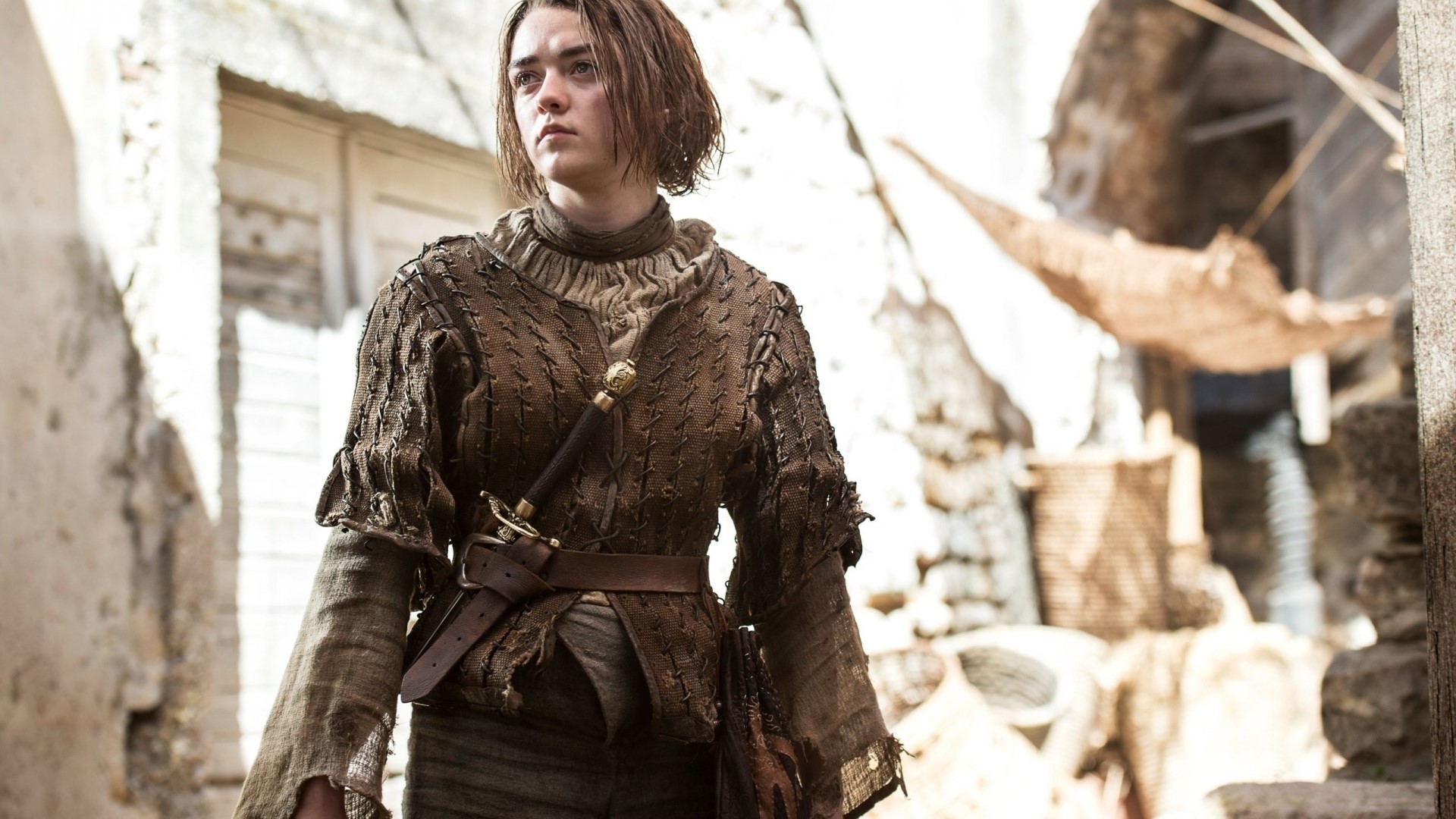 Arya Stark from Game of Thrones HD Wallpaper