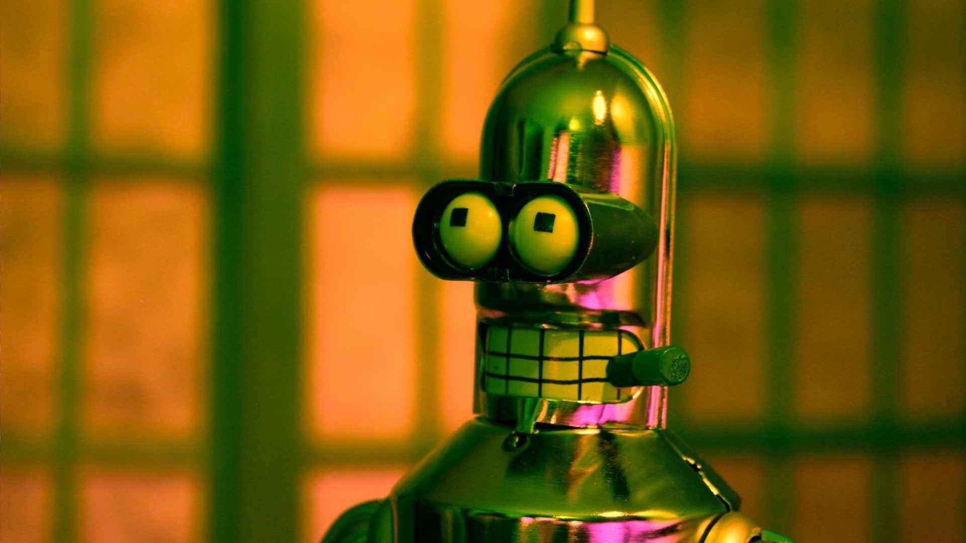 Bender from Futurama HD Wallpaper