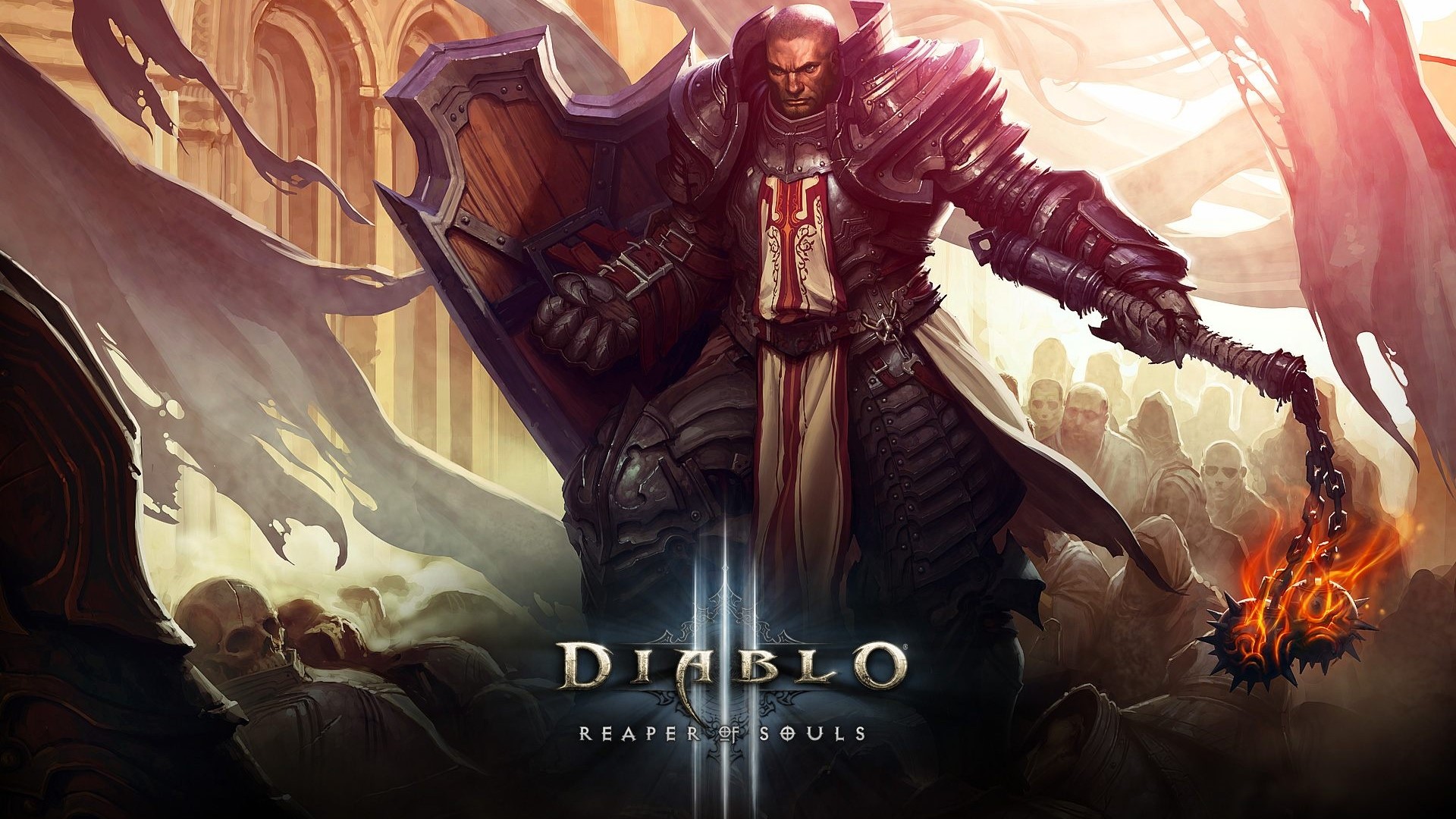 Crusader from Diablo Reaper of Souls HD Wallpaper