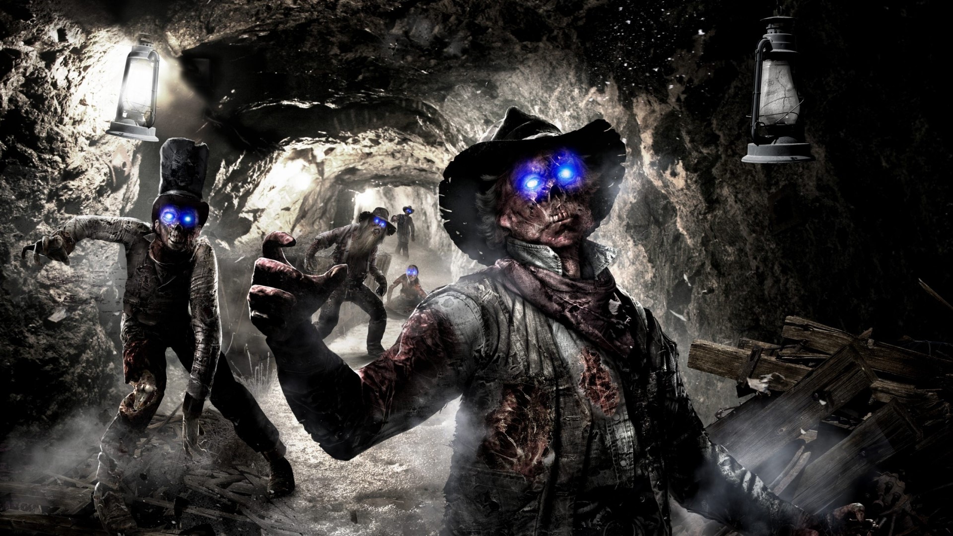 Zombies from Call of Duty: Black Ops HD Wallpaper
