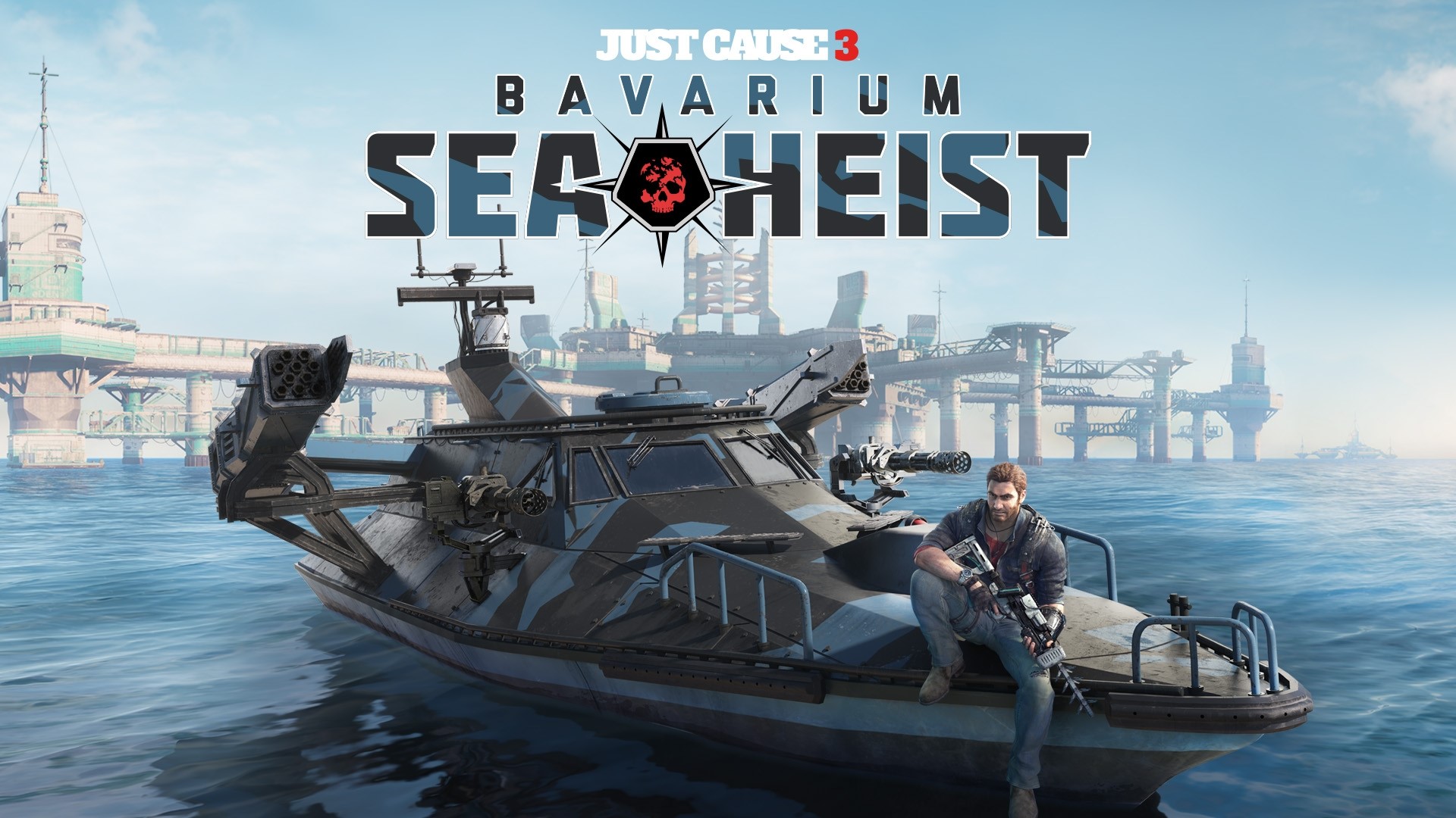 Rico Rodriguez from Just Cause 3: Bavarium Sea Heist HD Wallpaper