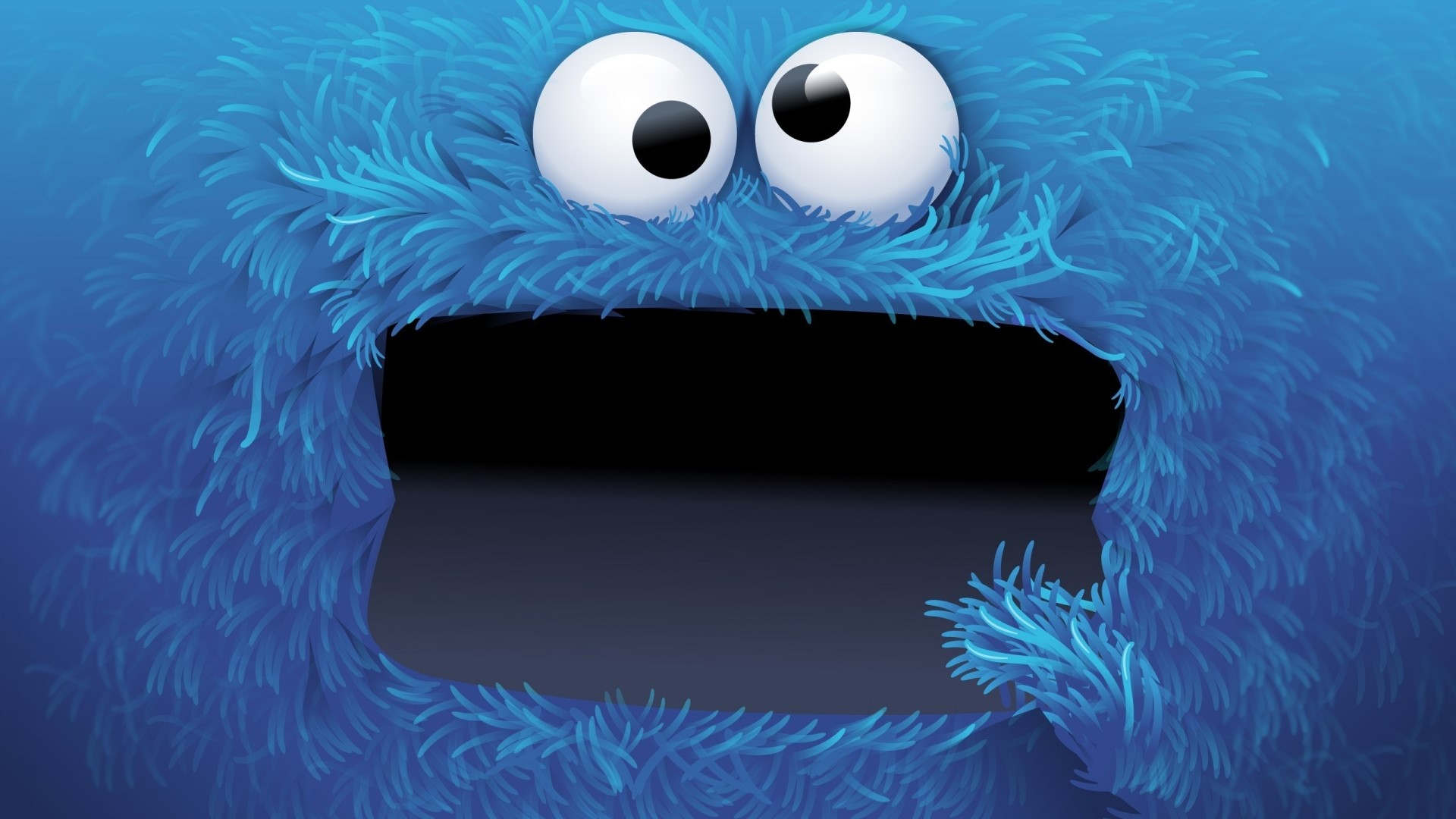 Cookie Monster Close-up HD Wallpaper