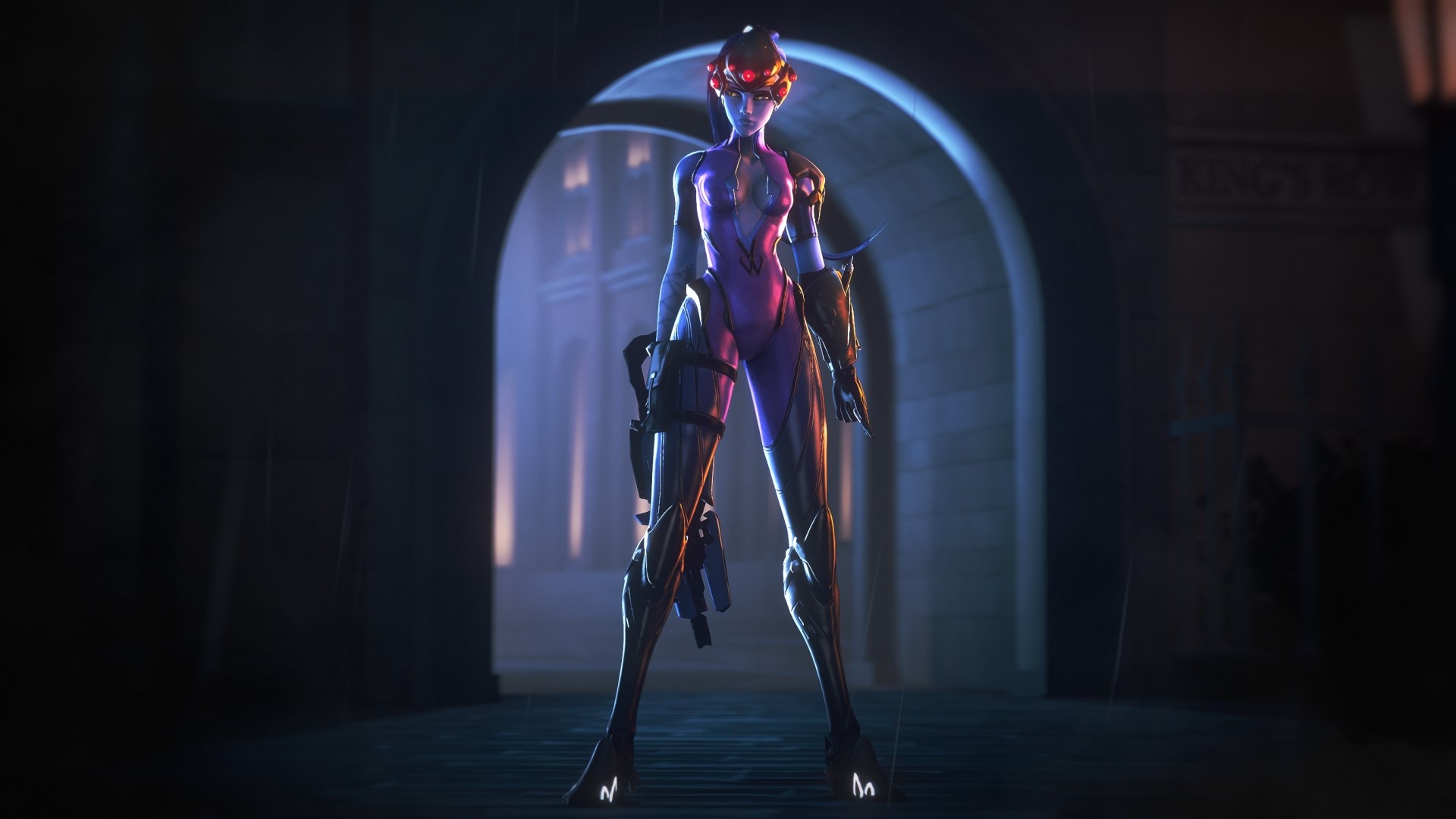 Widowmaker from Overwatch HD Wallpaper