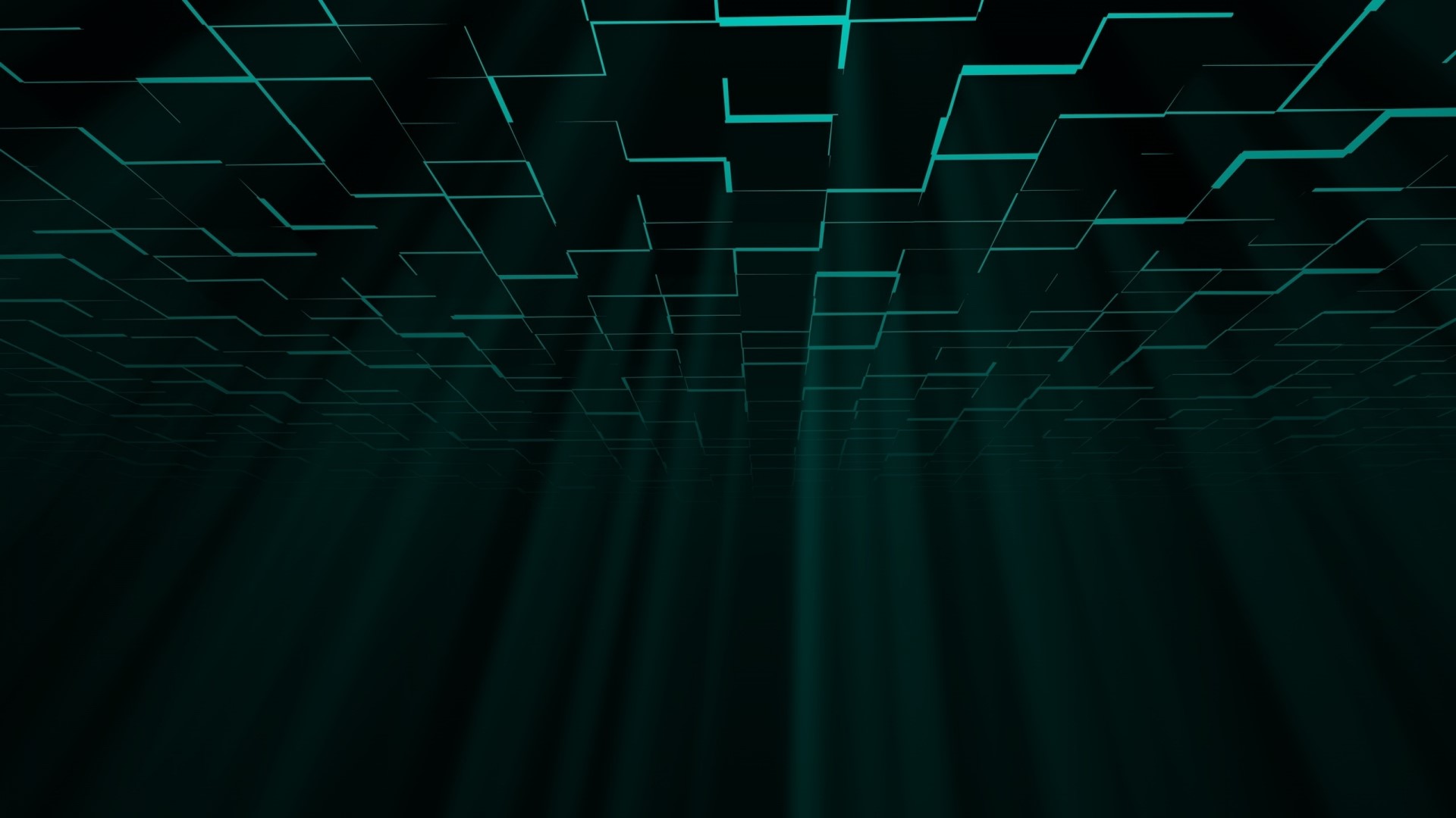 Abstract grid with light beams HD Wallpaper