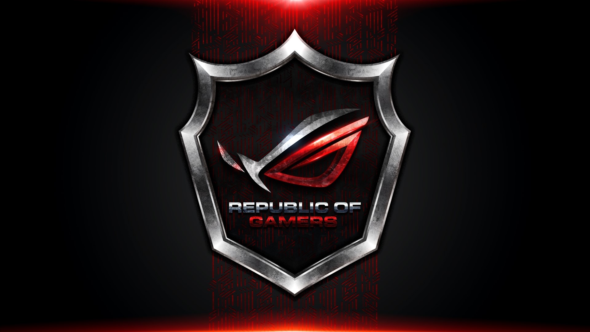 Asus ROG Republic of Gamers Logo HD Wallpaper