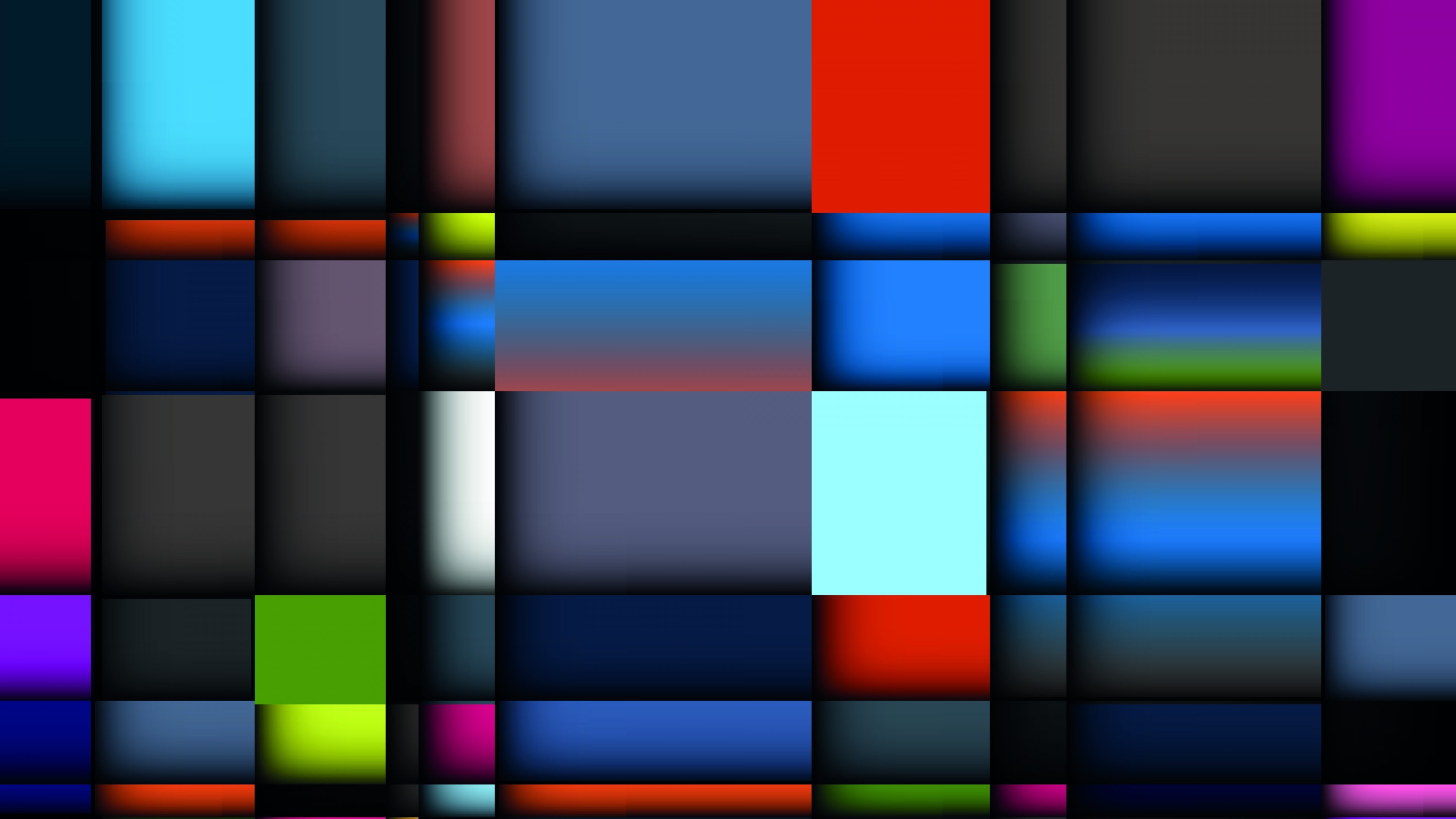 4K Multicolored Abstract Geometric Pattern HD Wallpaper