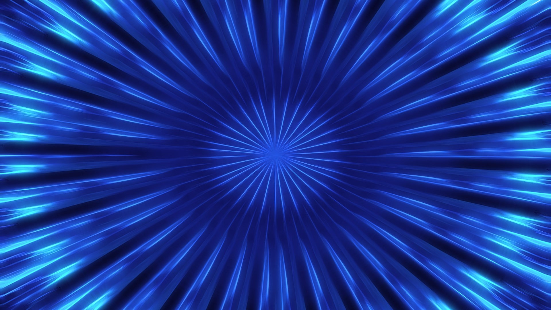 Blue Light Beams HD Wallpaper