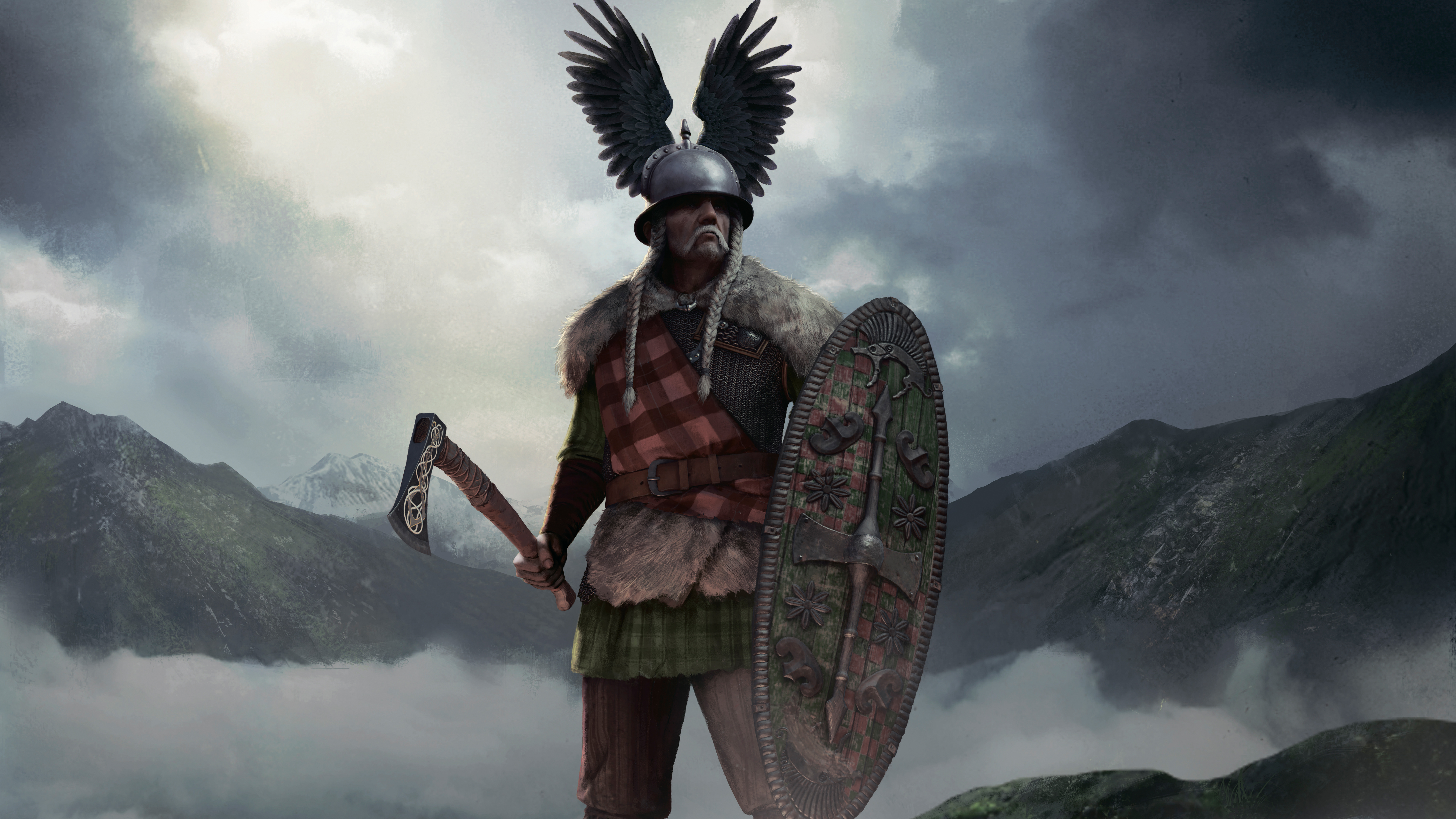 Vercingetorix, Chieftain of the Arverni from Total War: Arena HD Wallpaper