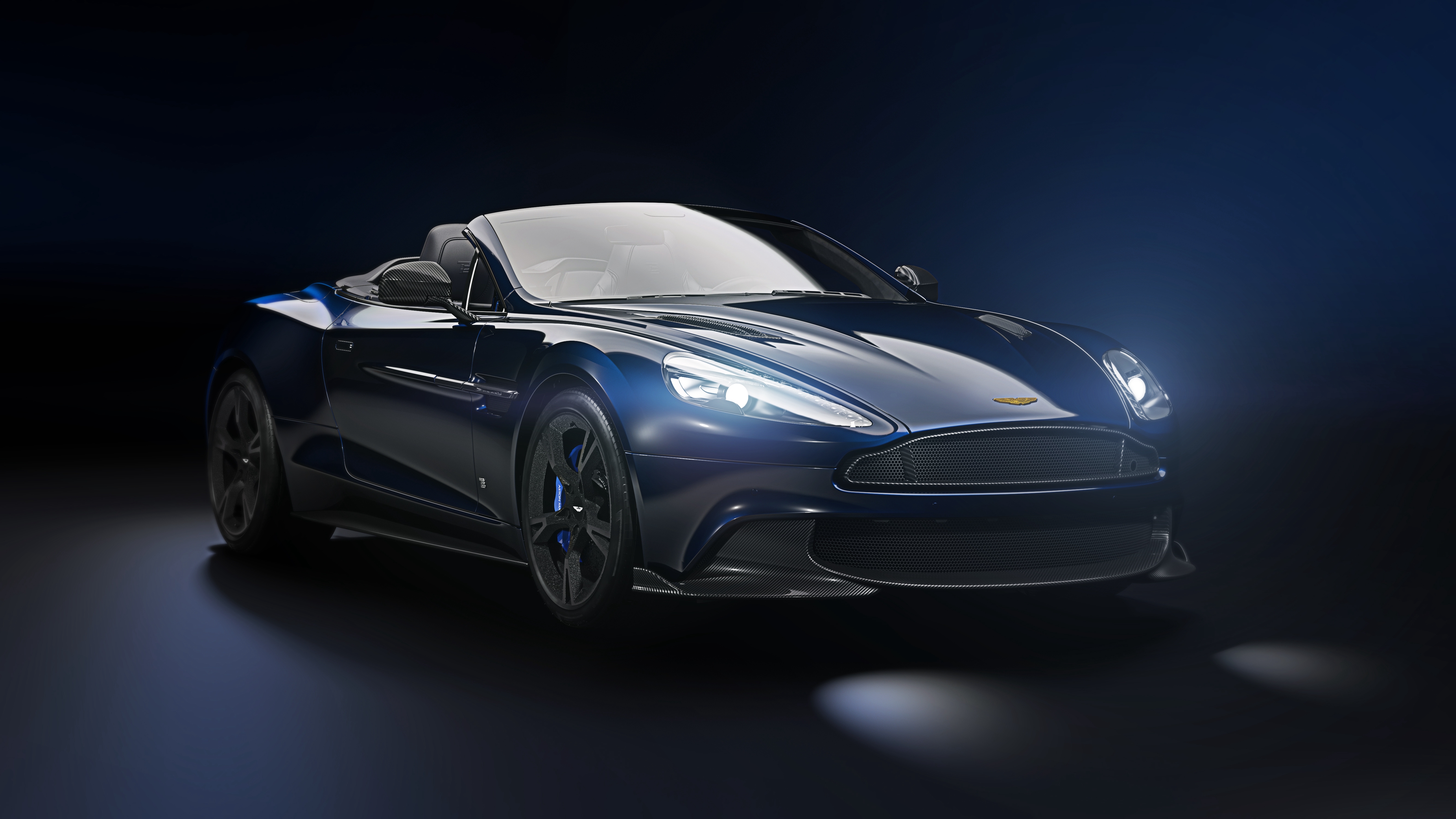 2018 Aston Martin Vanquish S Volante Tom Brady Signature Edition 4K HD Wallpaper