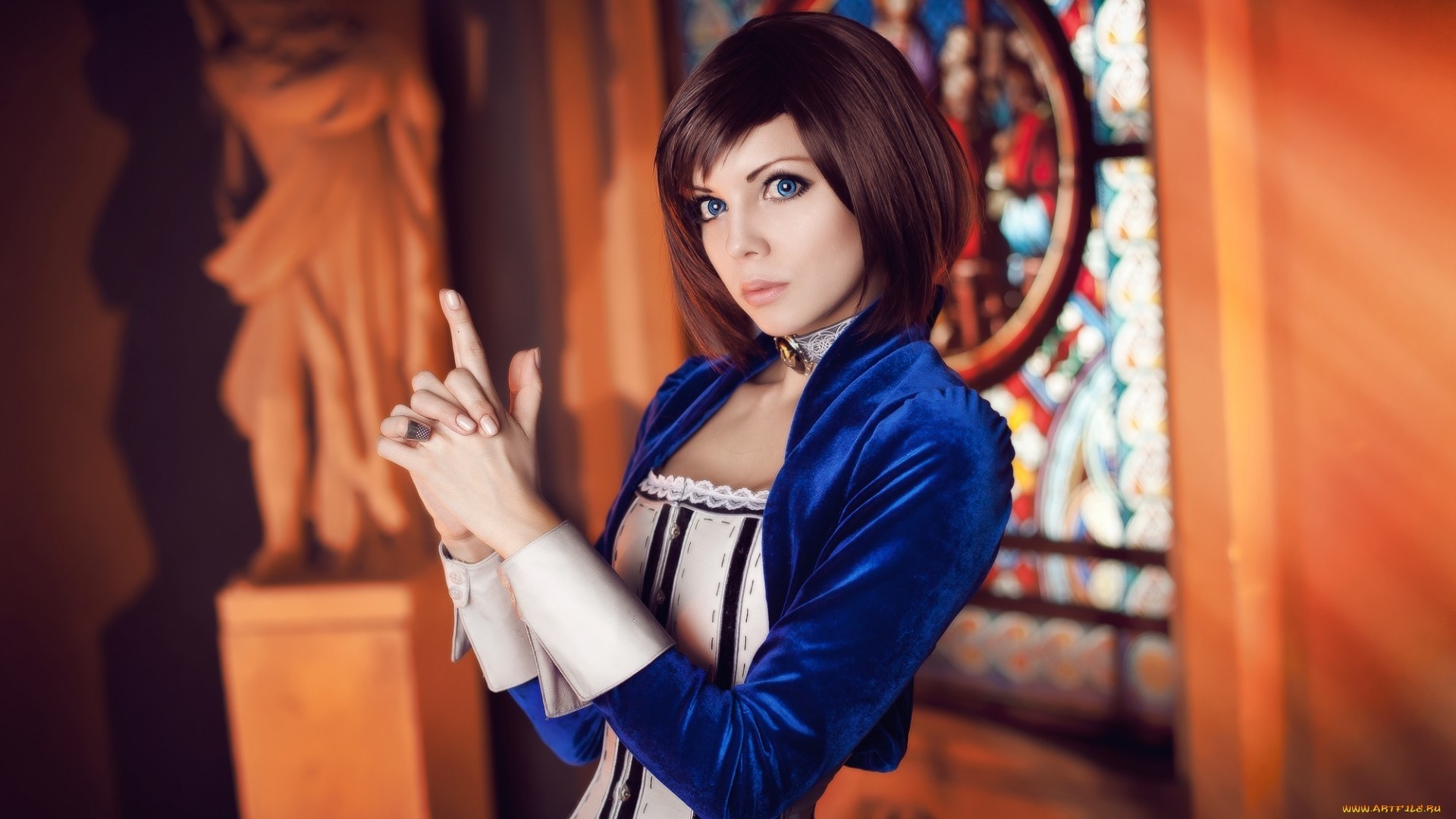 Elizabeth from BioShock Infinite Cosplay HD Wallpaper