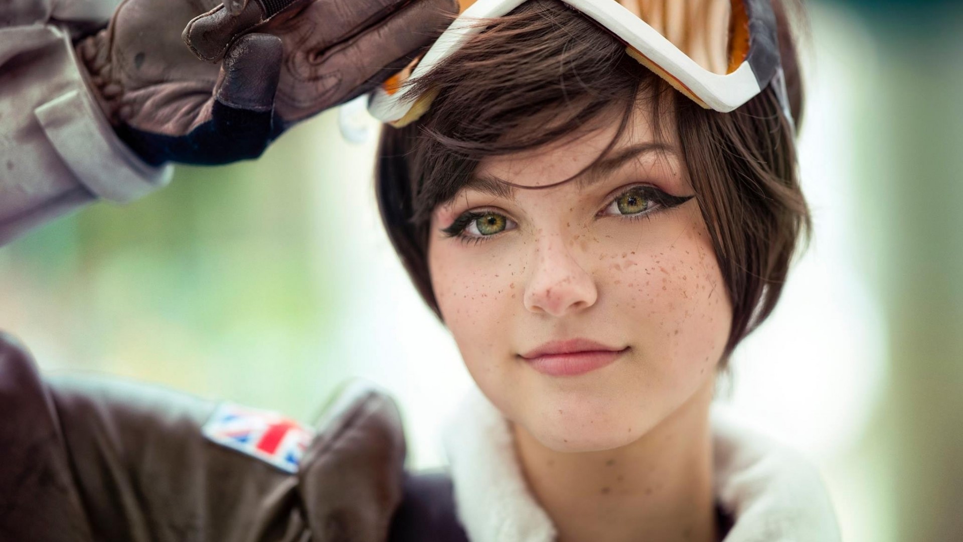 Tracer from Overwatch HD Wallpaper