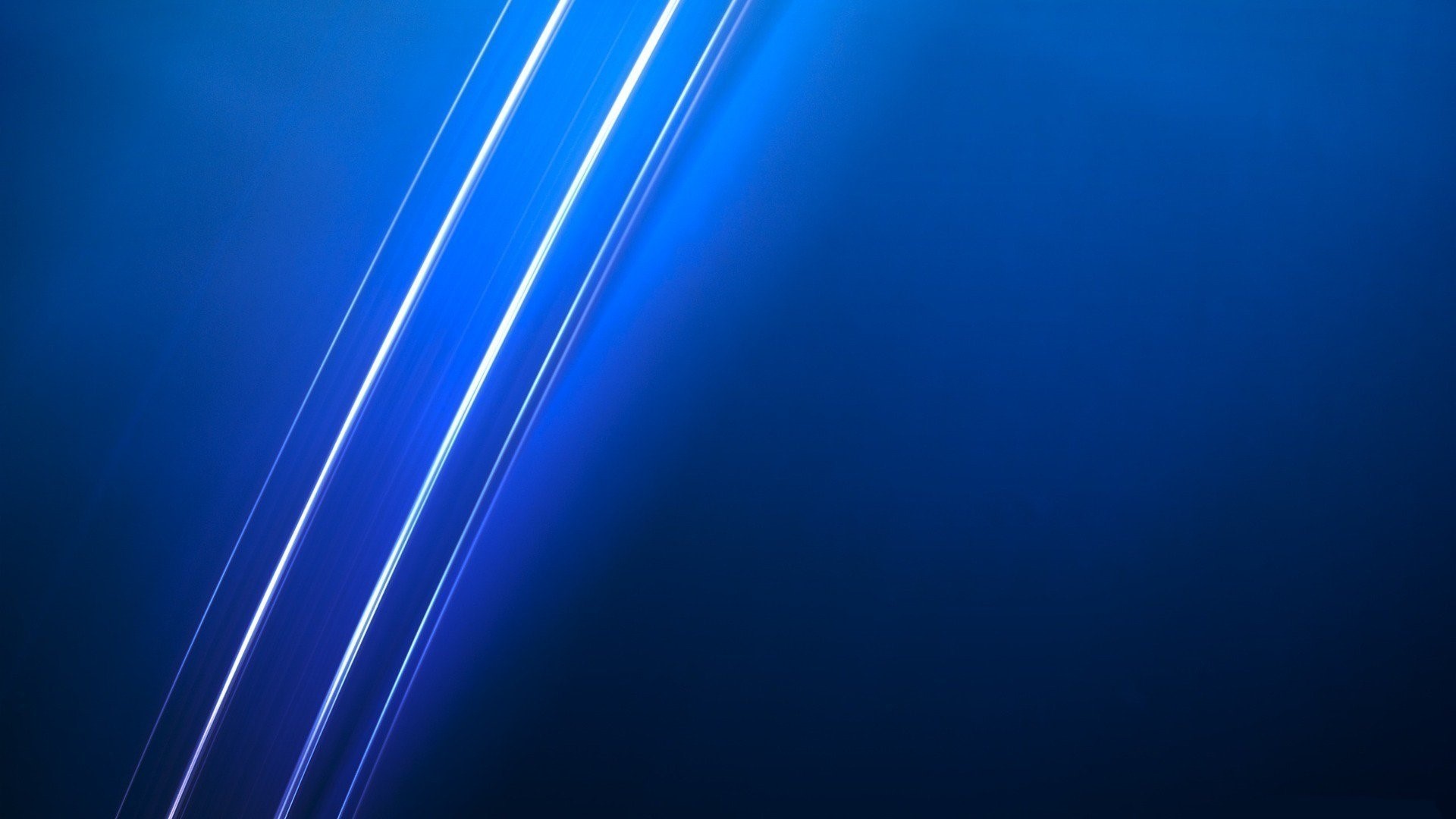Blue abstract light streaks HD Wallpaper