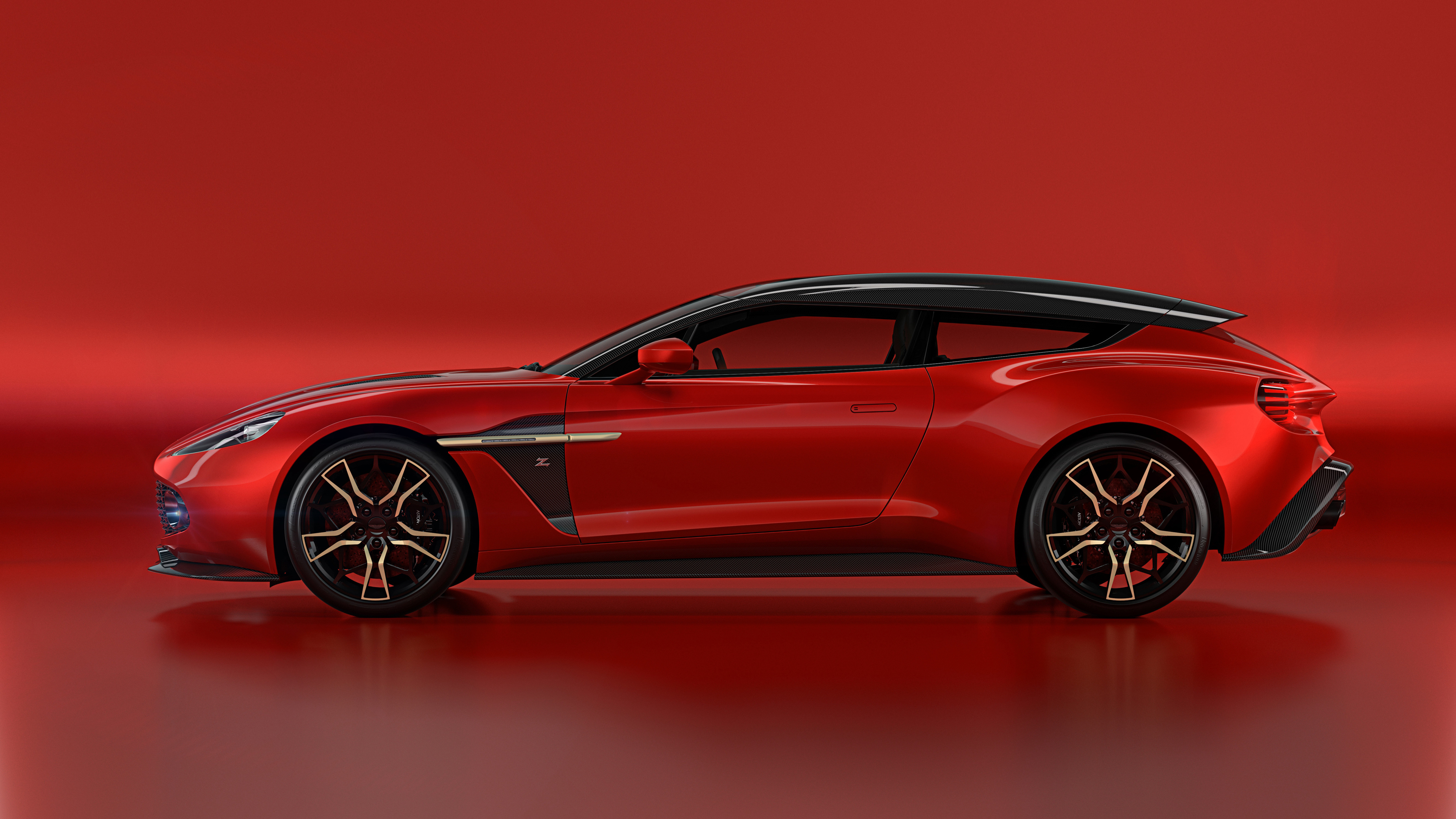 Aston Martin Vanquish Zagato Shooting Brake 4K HD Wallpaper