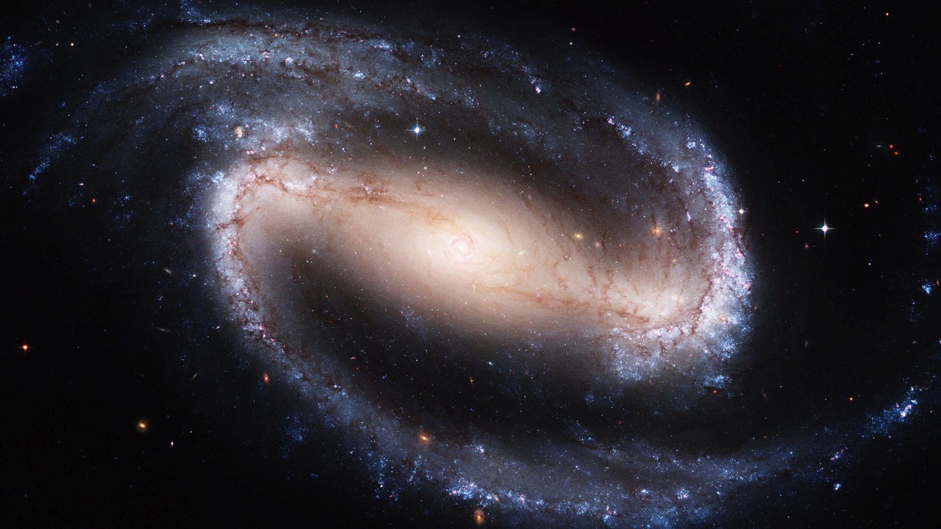 Brilliant Spiral Galaxy HD Wallpaper