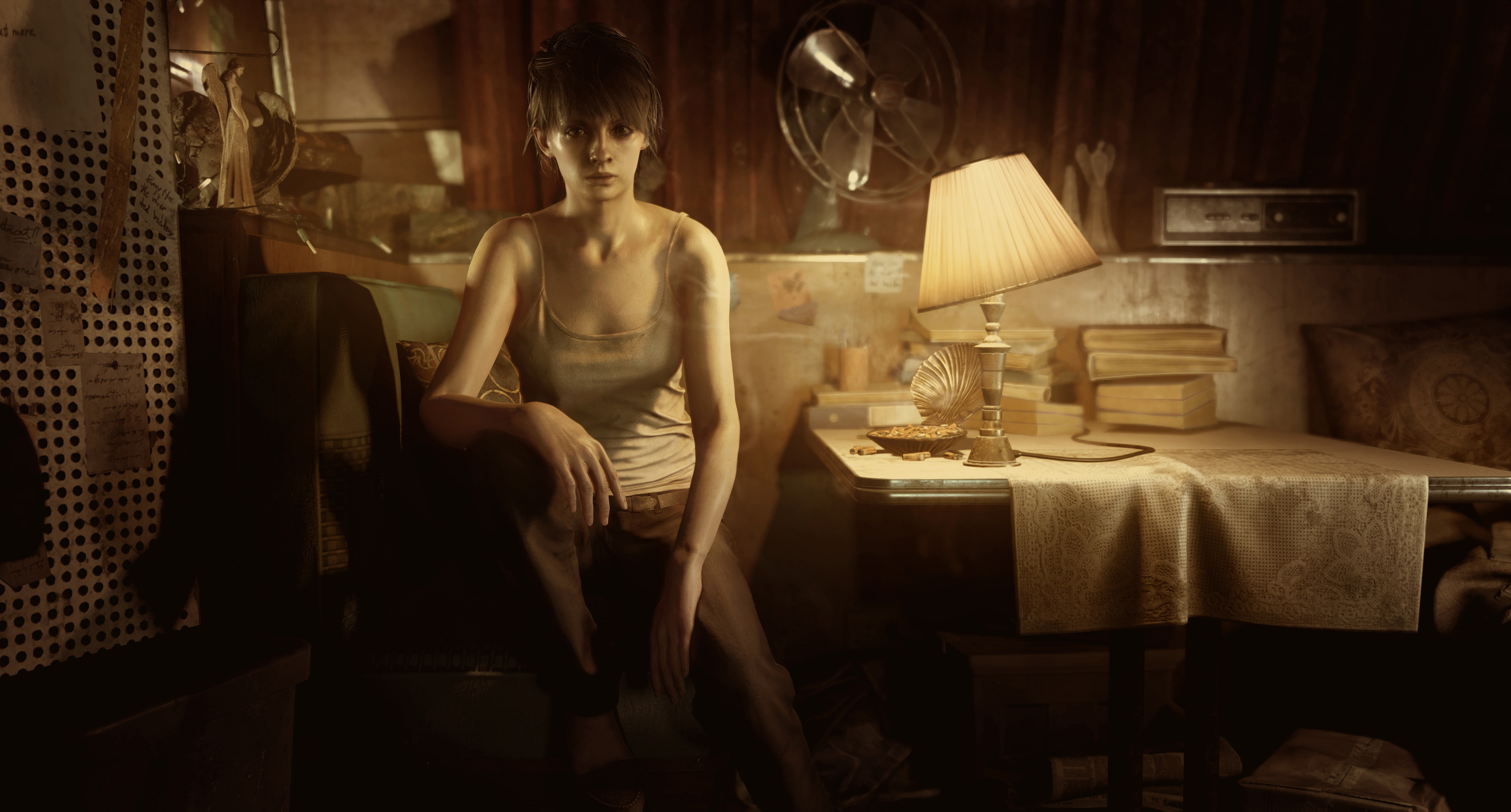 Zoe Baker from Resident Evil 7: Biohazard HD Wallpaper