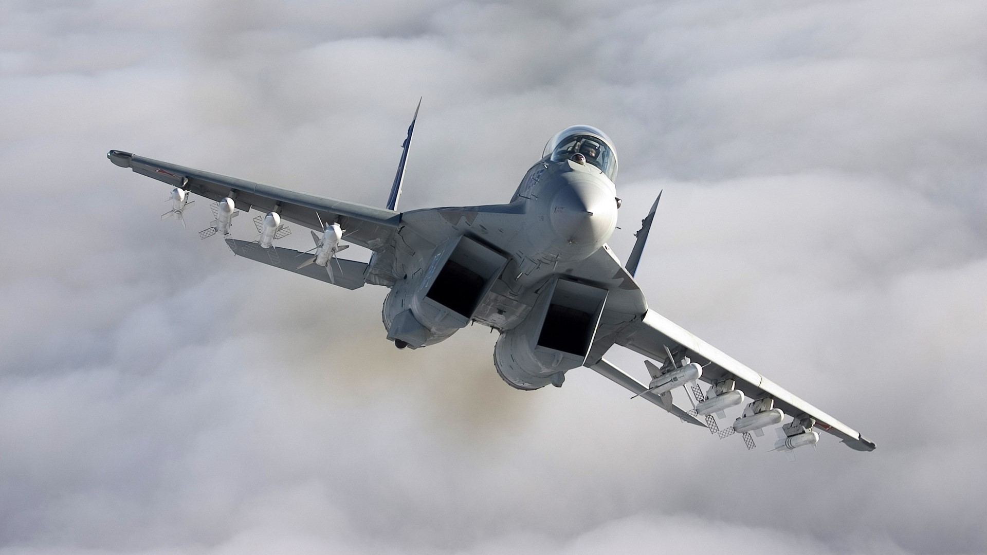 F/A-18E/F Super Hornet fighter jet in flight HD Wallpaper