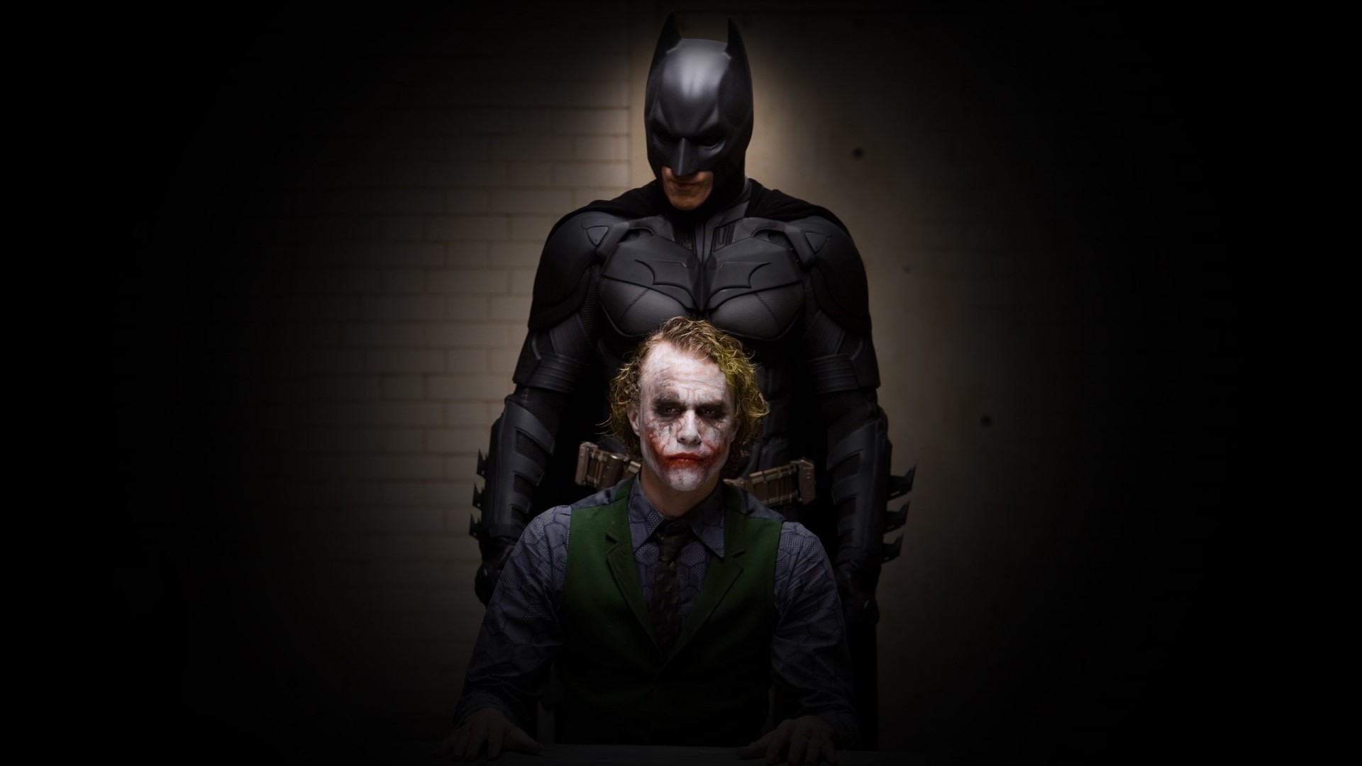 Batman and Joker from The Dark Knight HD Wallpaper