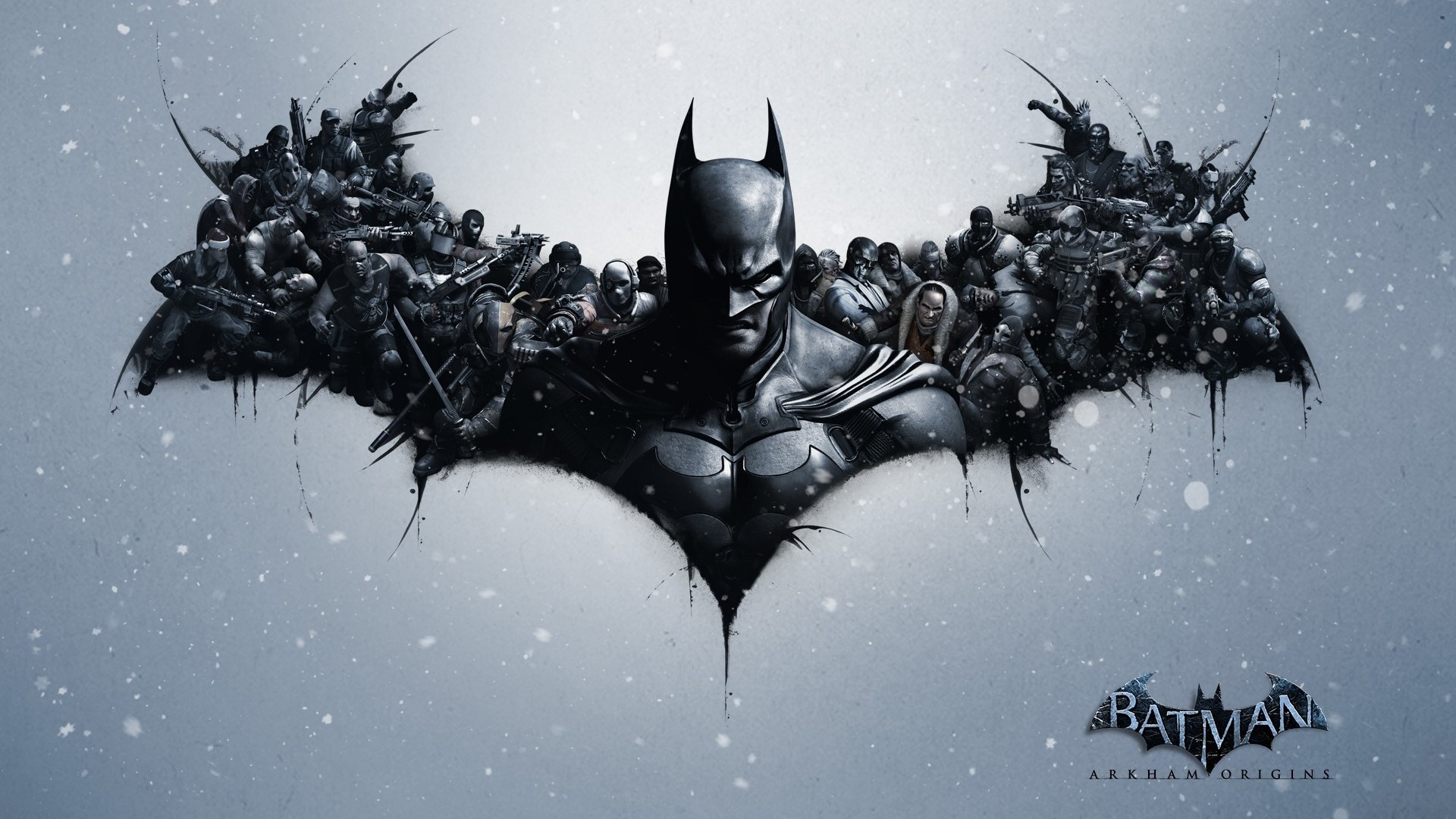 Batman from Batman: Arkham Origins HD Wallpaper