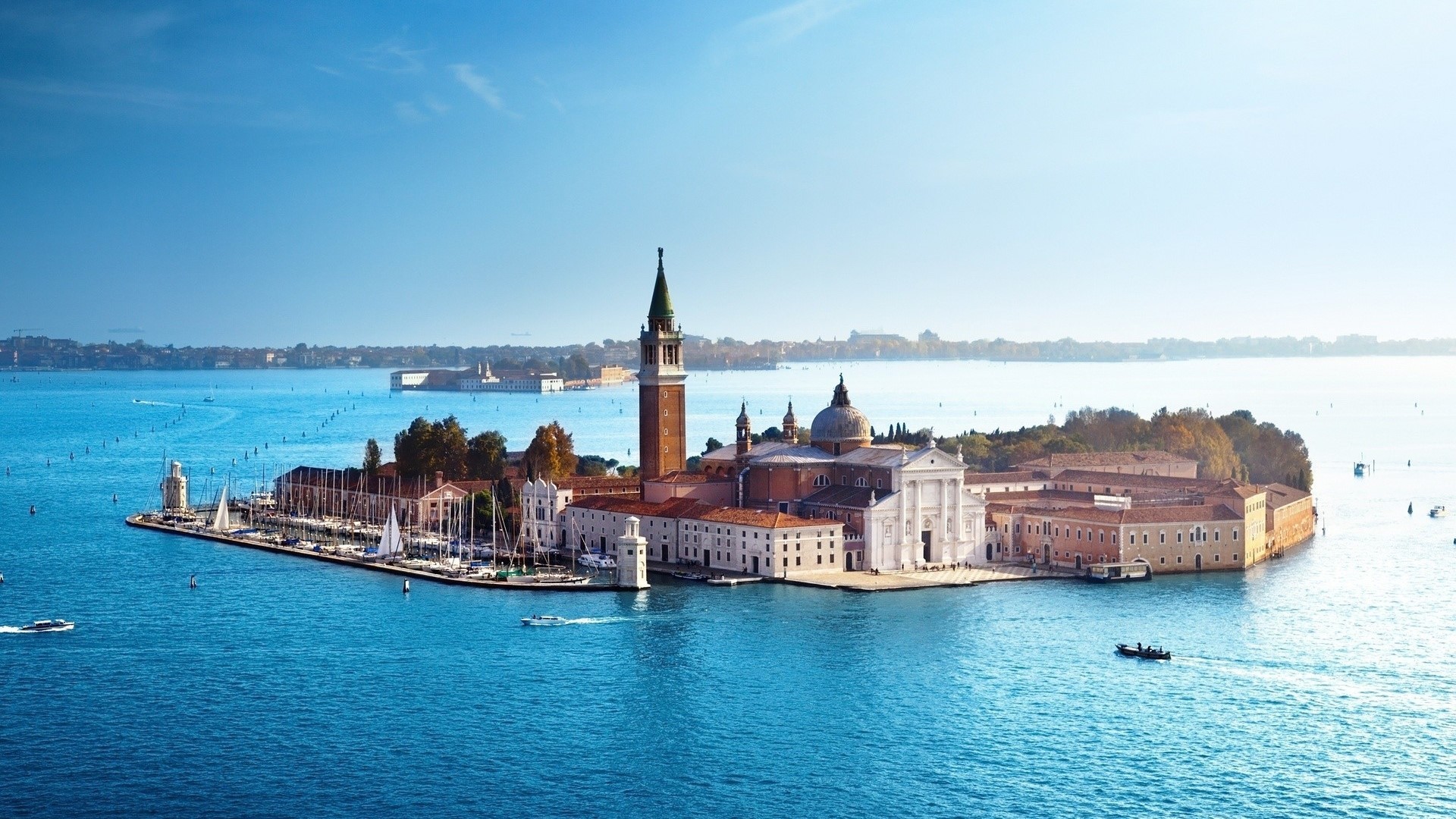 Church of San Giorgio Maggiore, Venice HD Wallpaper