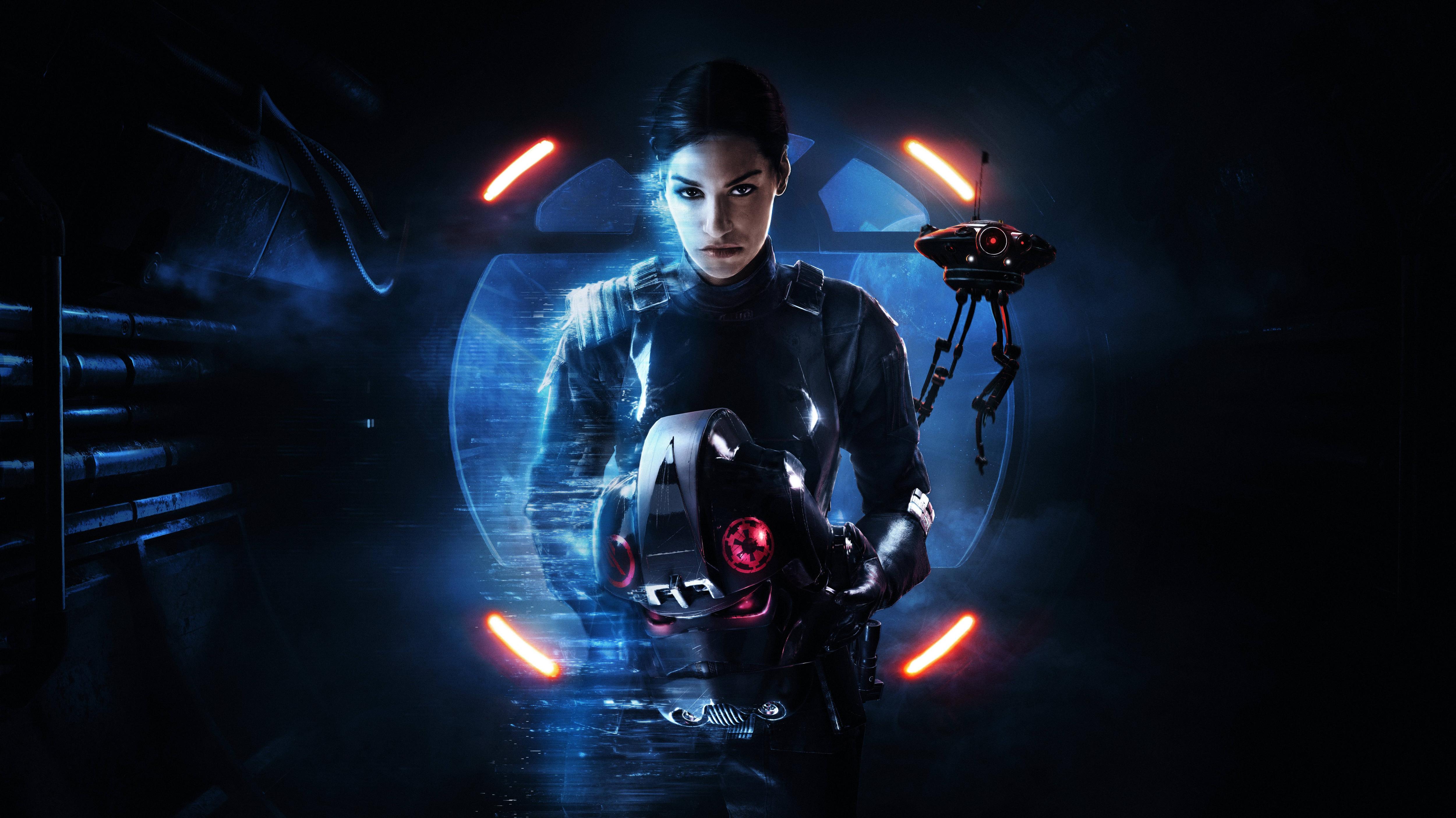 Iden Versio from Star Wars Battlefront II 4K HD Wallpaper