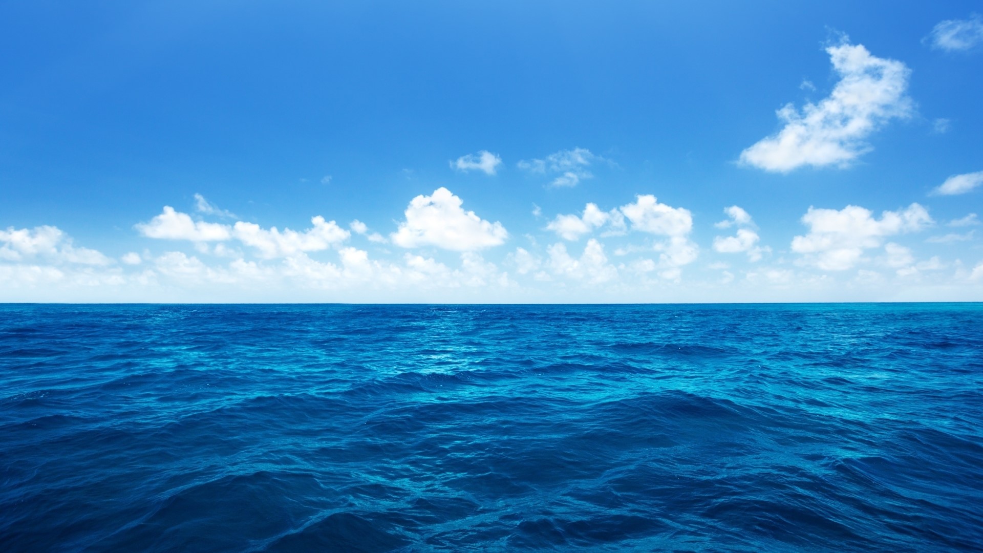 Ocean and Sky HD Wallpaper