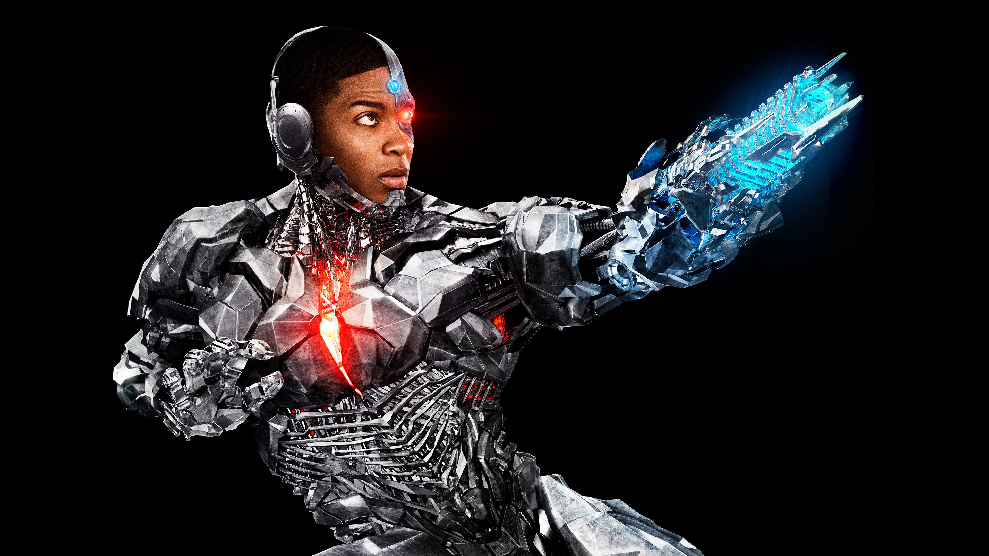 Cyborg from Justice League, 4K HD Wallpaper