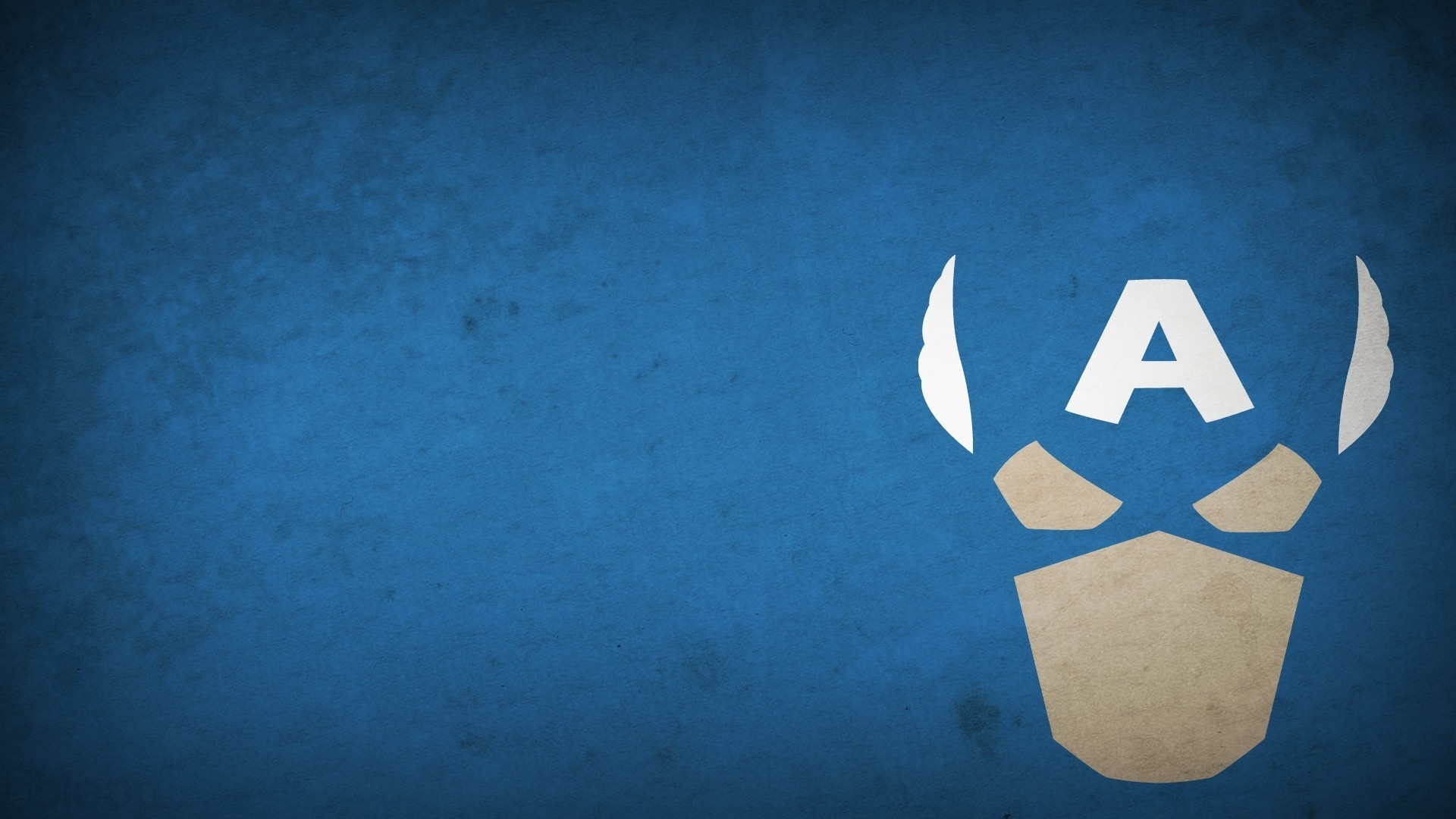 Minimal Captain America Art HD Wallpaper