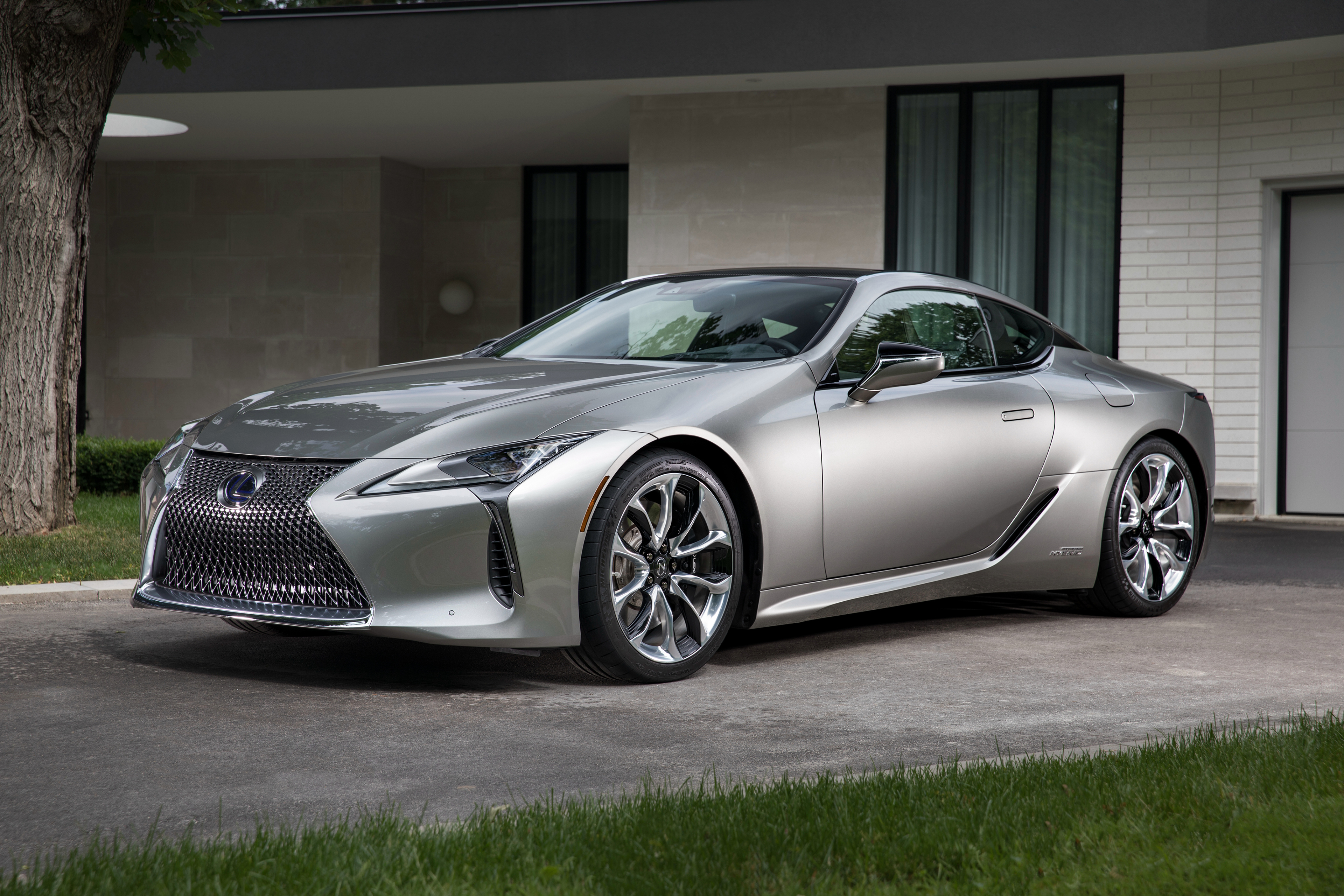 2018 Lexus LC 500h HD Wallpaper