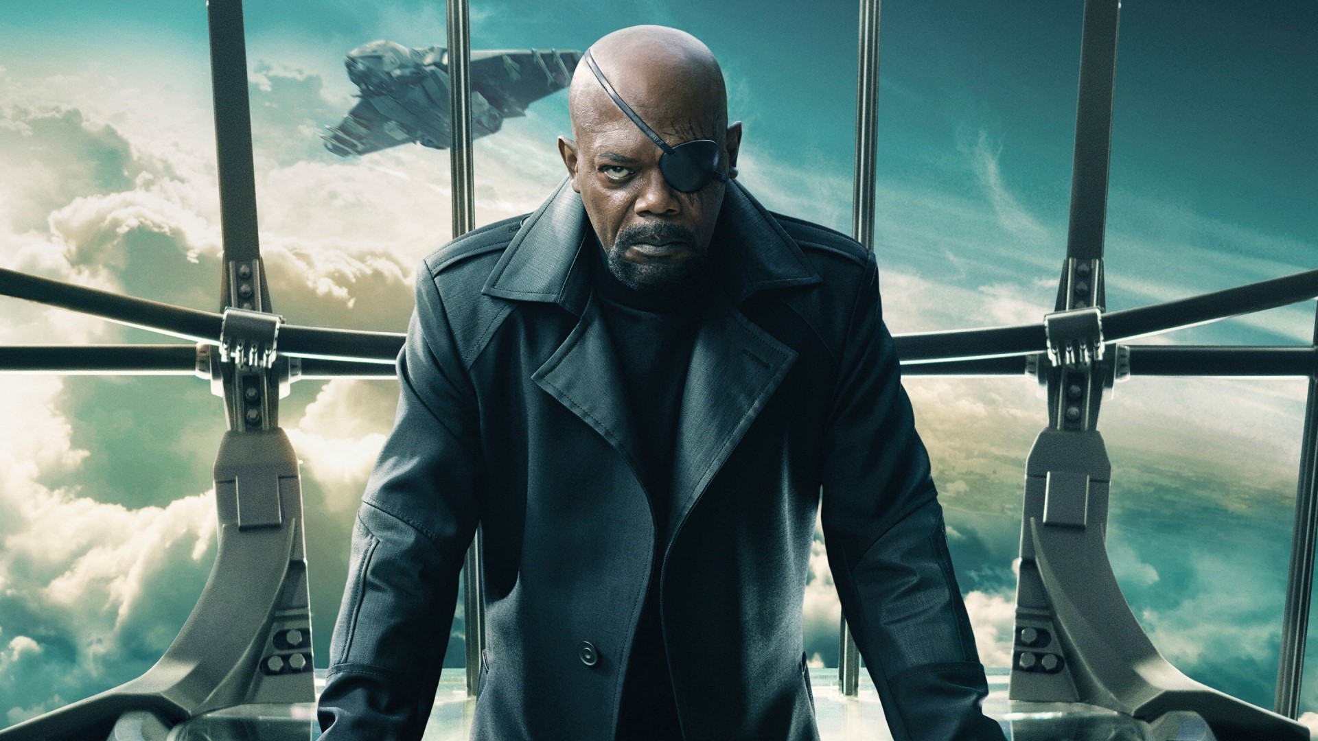 Nick Fury from Captain America HD Wallpaper