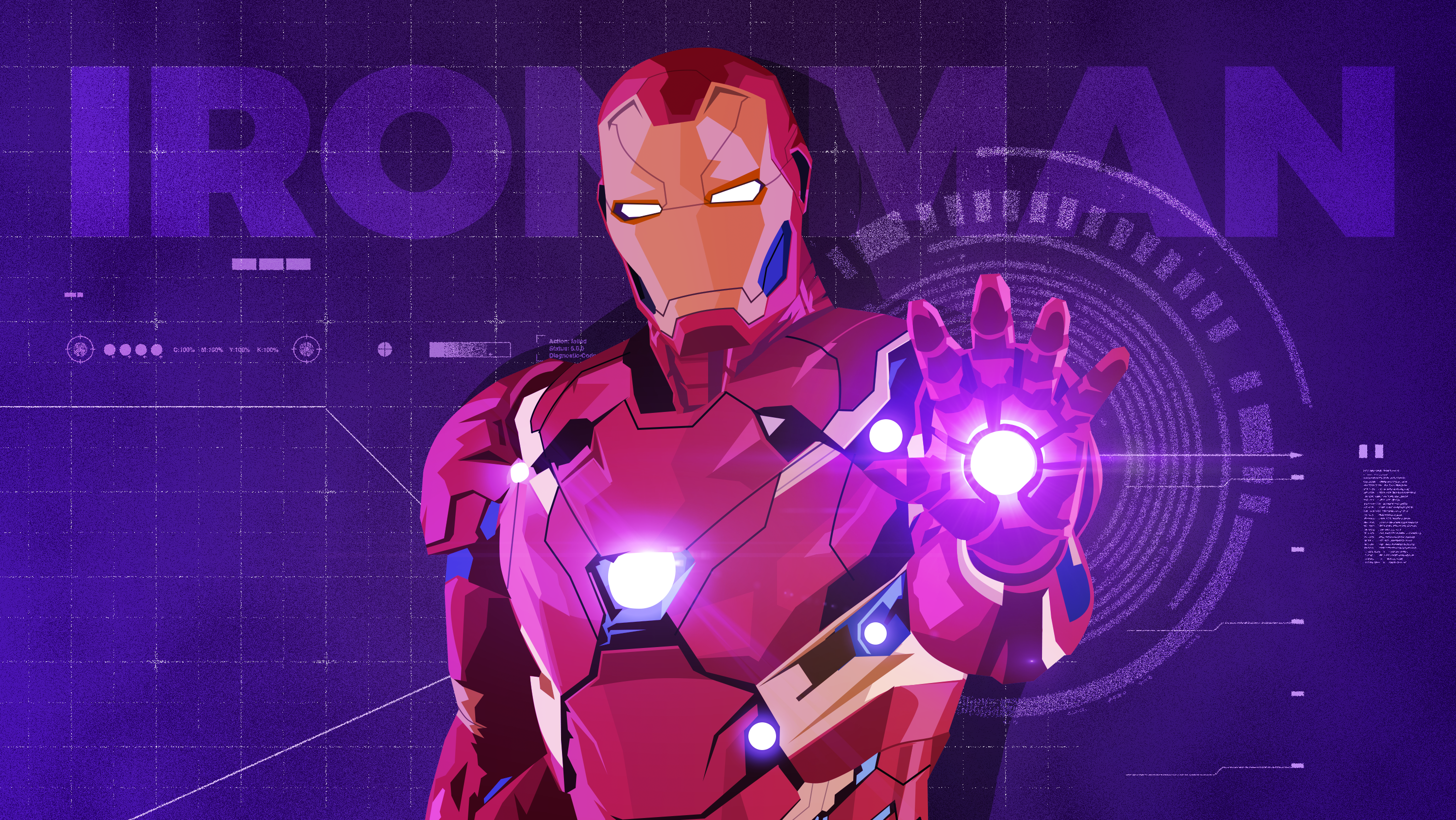 Iron Man Artwork HD Wallpaper
