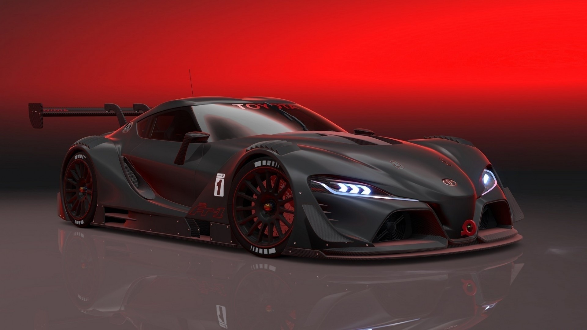 Toyota FT-1 concept race car HD Wallpaper