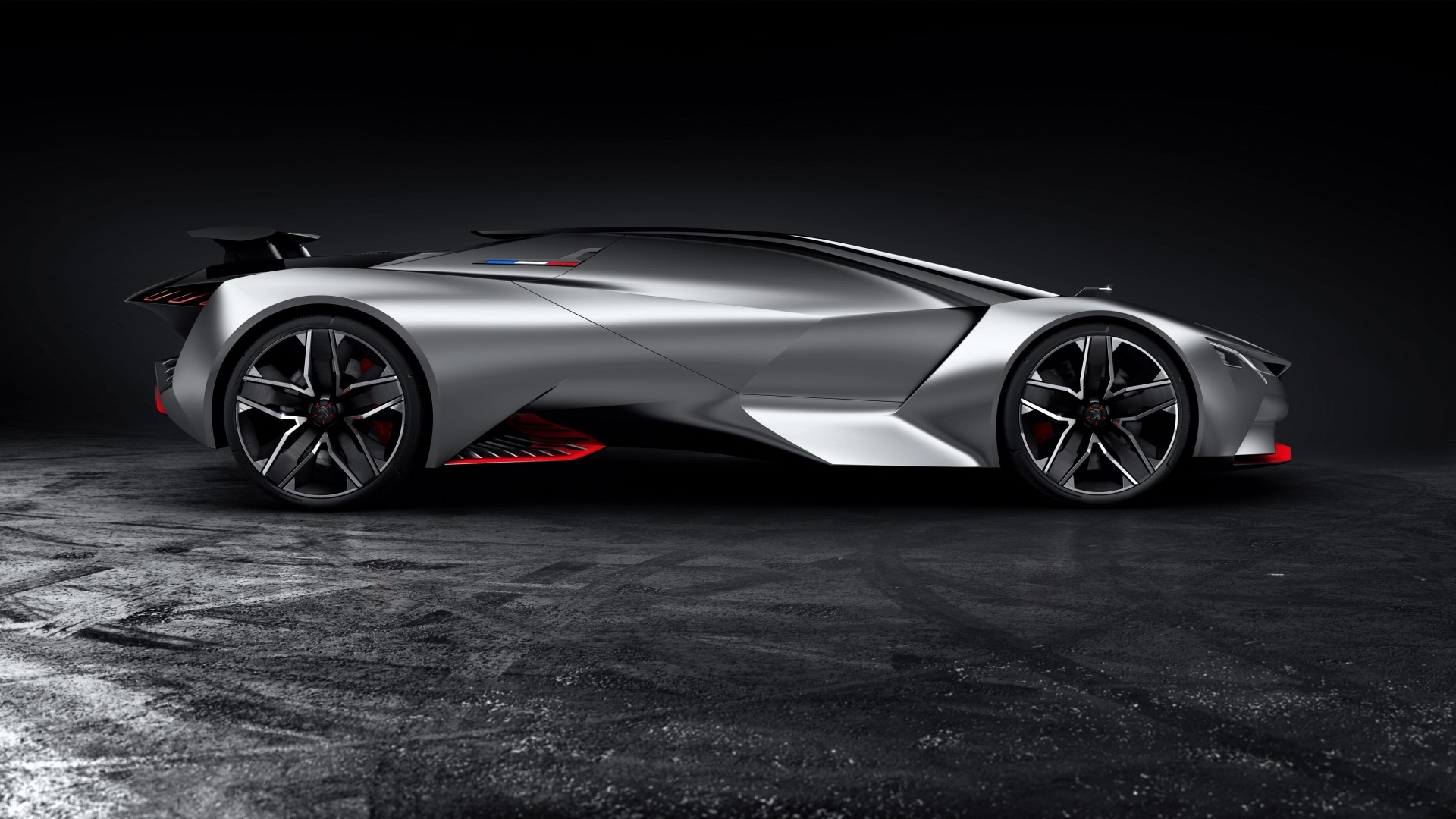 Peugeot Vision Gran Turismo concept car HD Wallpaper