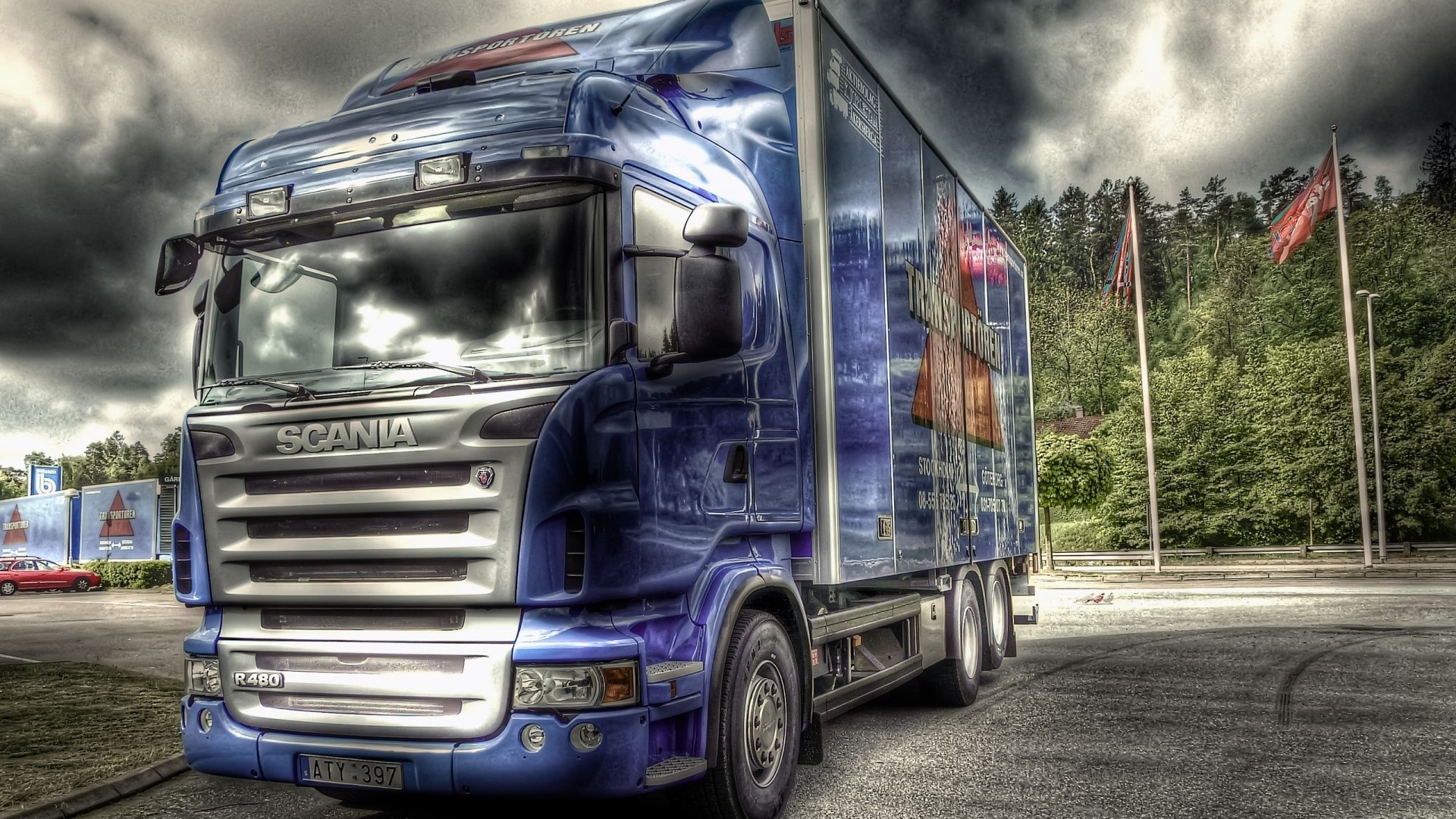 Scania R 480 Truck HD Wallpaper
