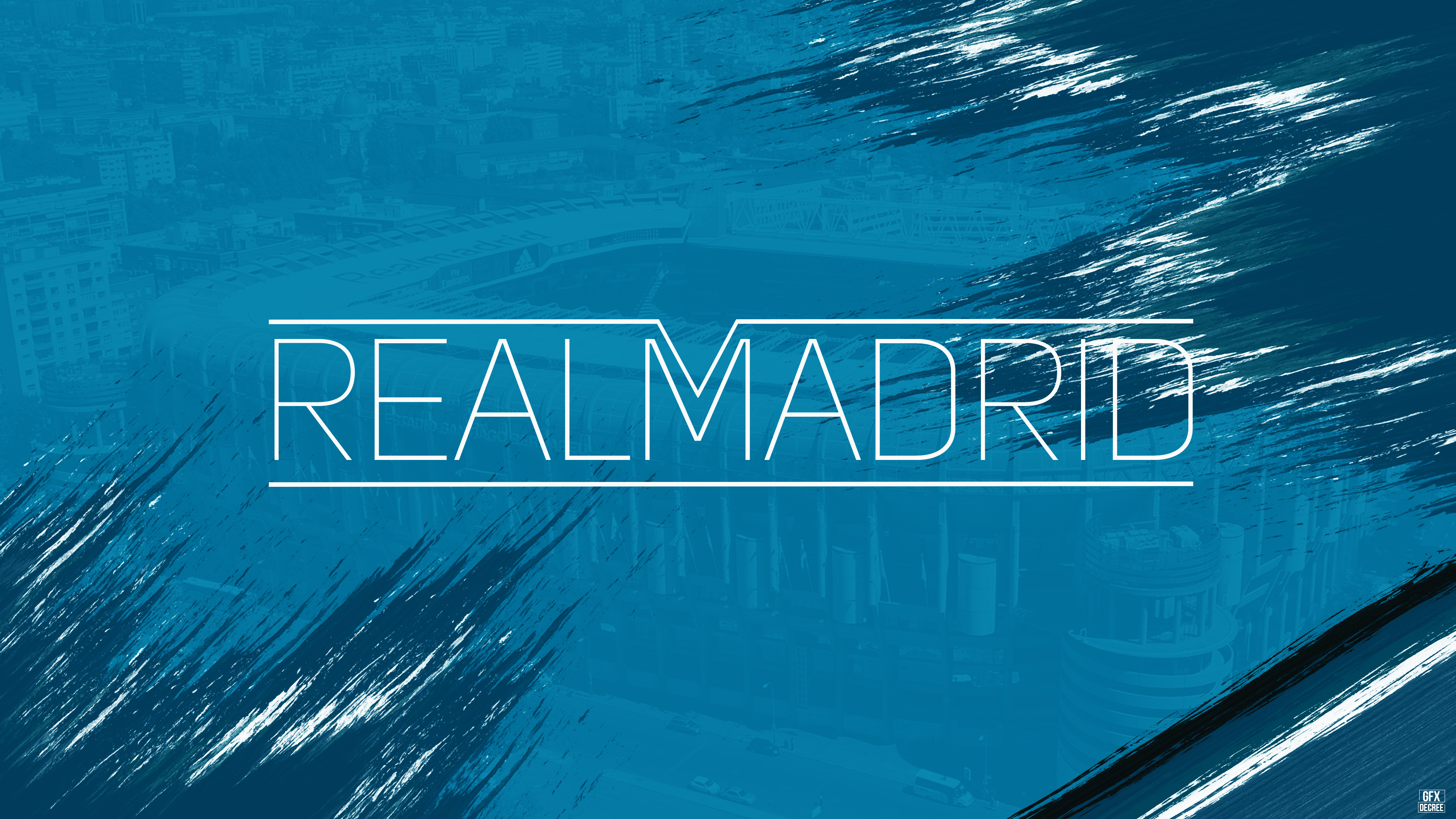 Real Madrid CF 4K HD Wallpaper