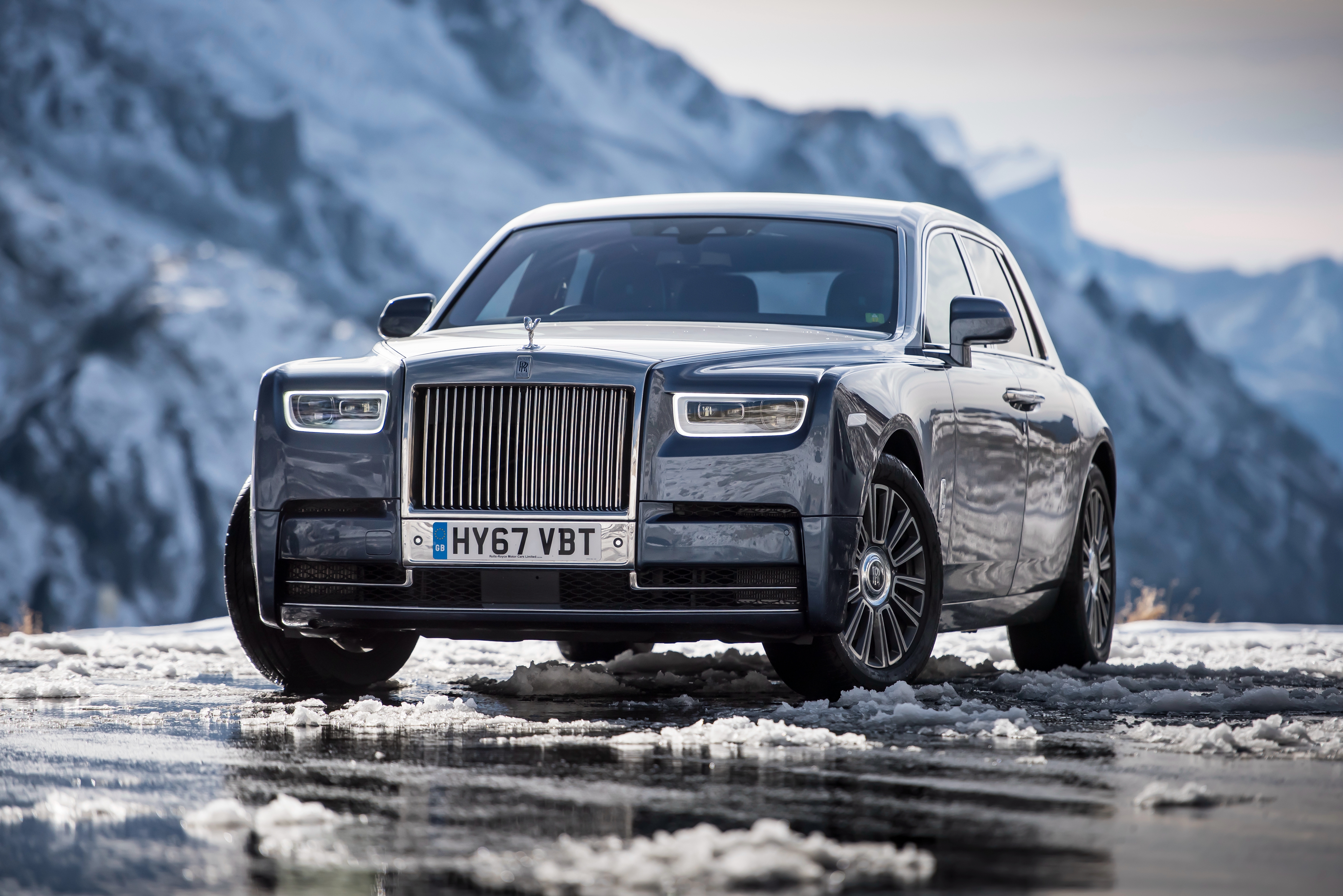 Rolls-Royce Phantom, 4K, 2017 HD Wallpaper