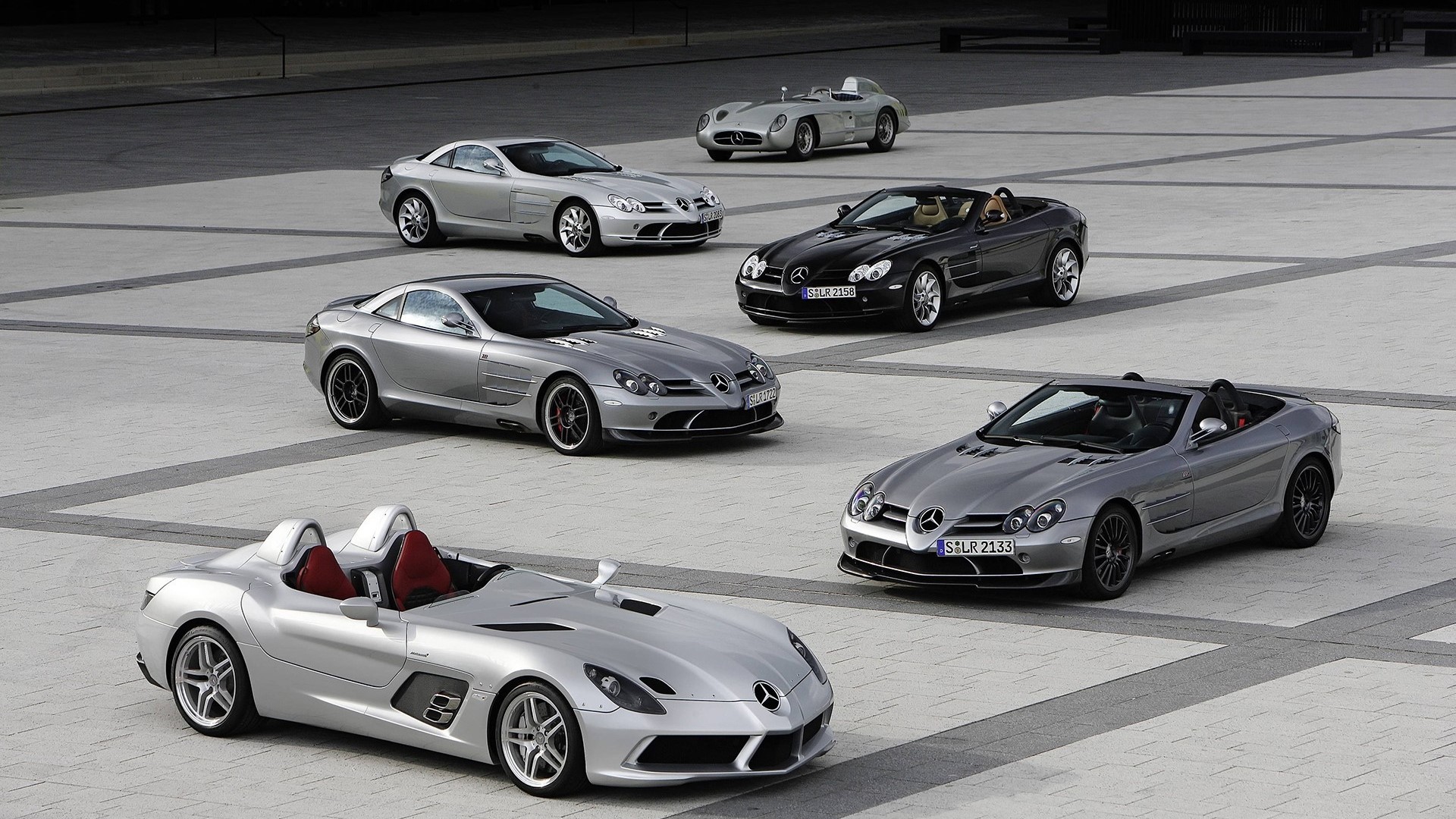 Mercedes-Benz SLR McLaren sports cars HD Wallpaper