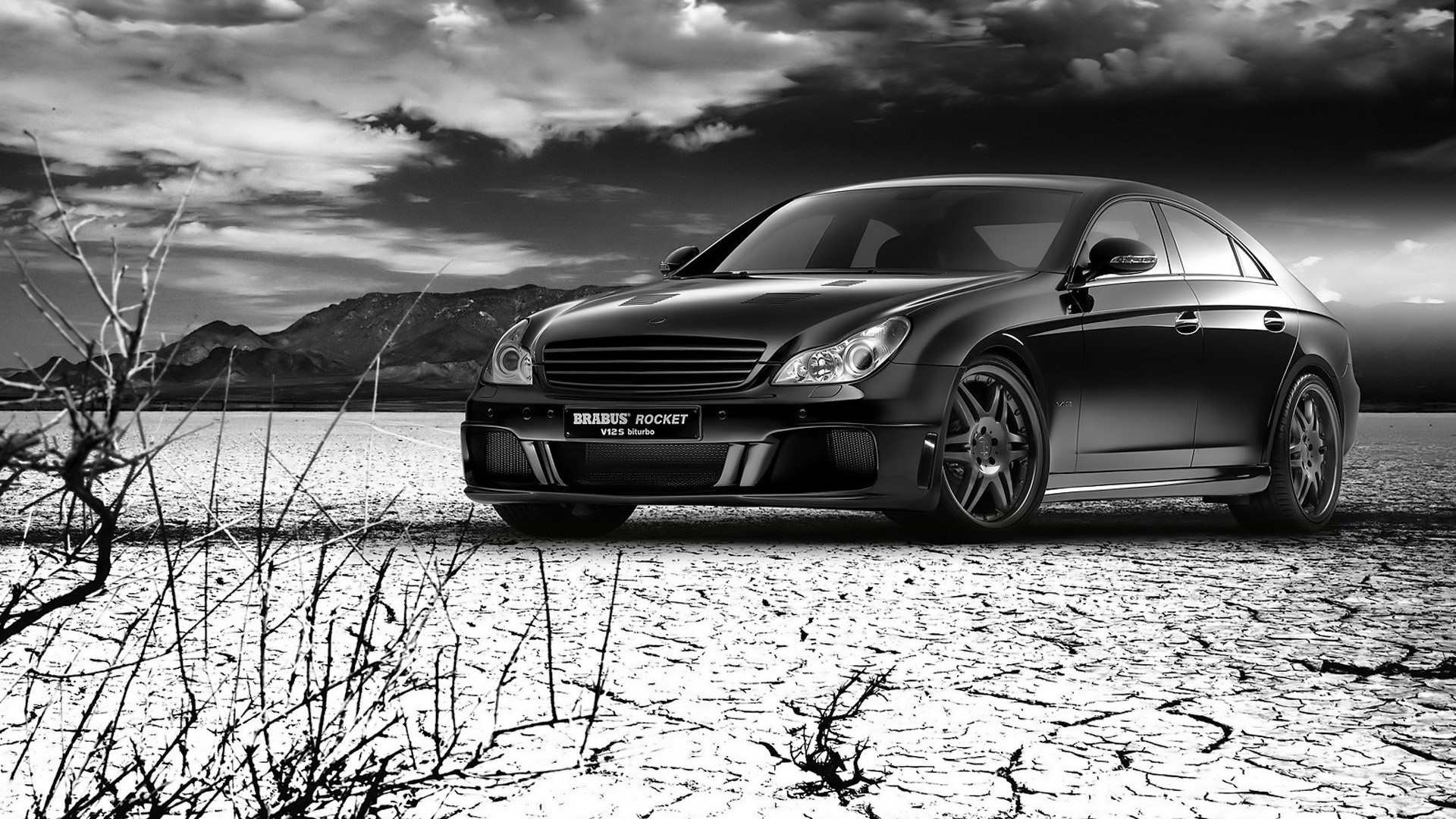 Brabus Rocket V12 Biturbo Mercedes Benz HD Wallpaper