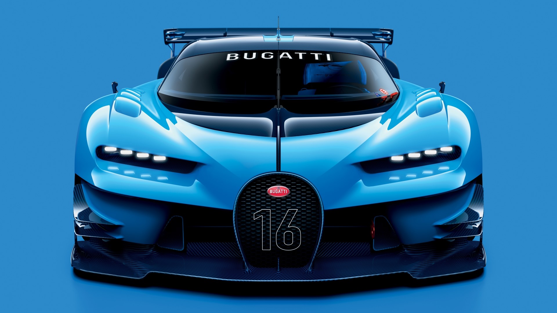 Bugatti Vision Gran Turismo Concept Car HD Wallpaper