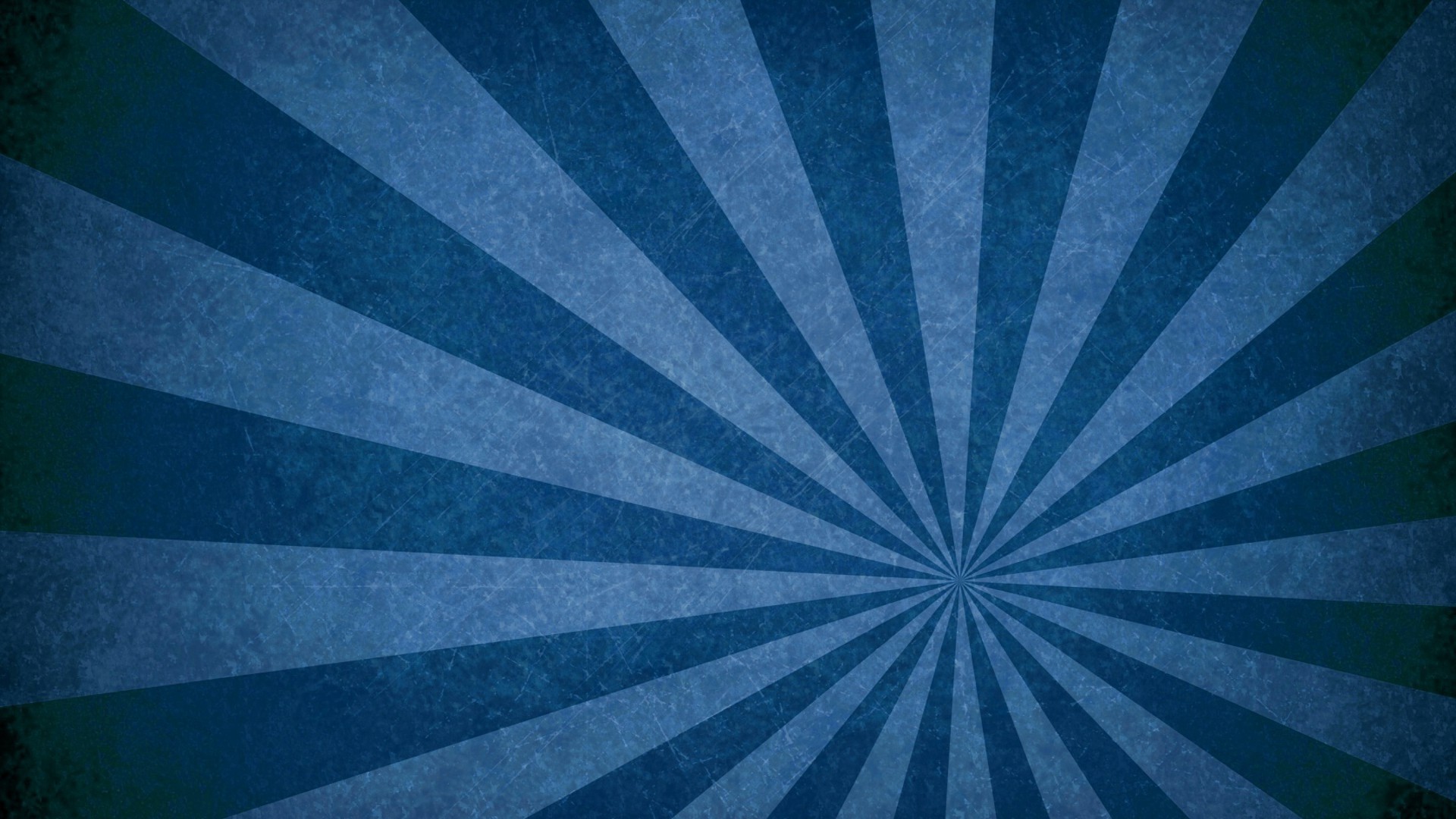 Blue Sunburst Texture HD Wallpaper
