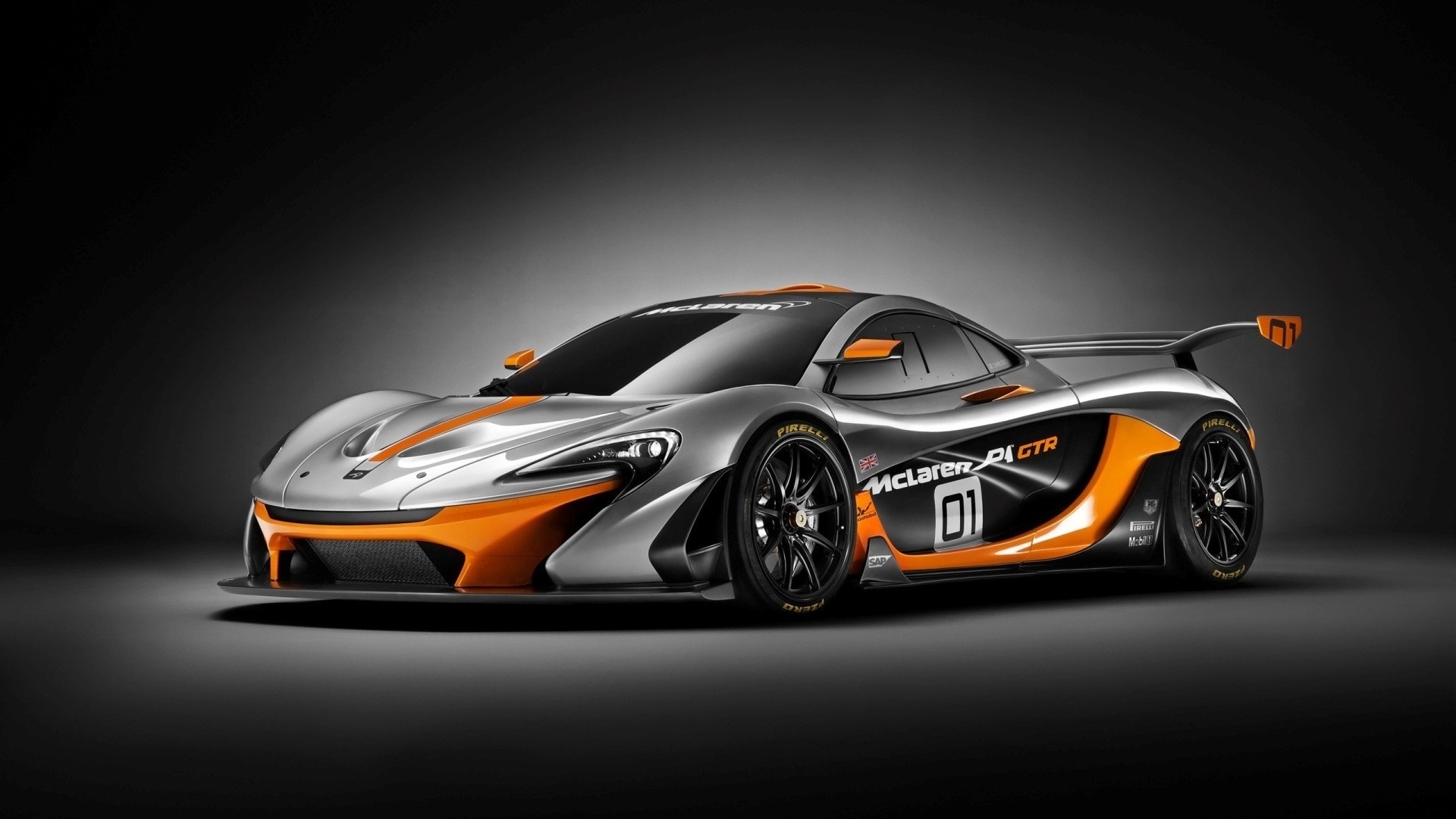 McLaren P1 GTR race car HD Wallpaper