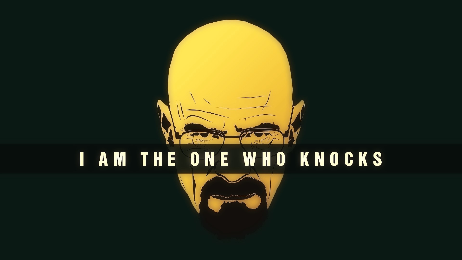 Walter White from Breaking Bad I Am the One Who Knocks HD Wallpaper