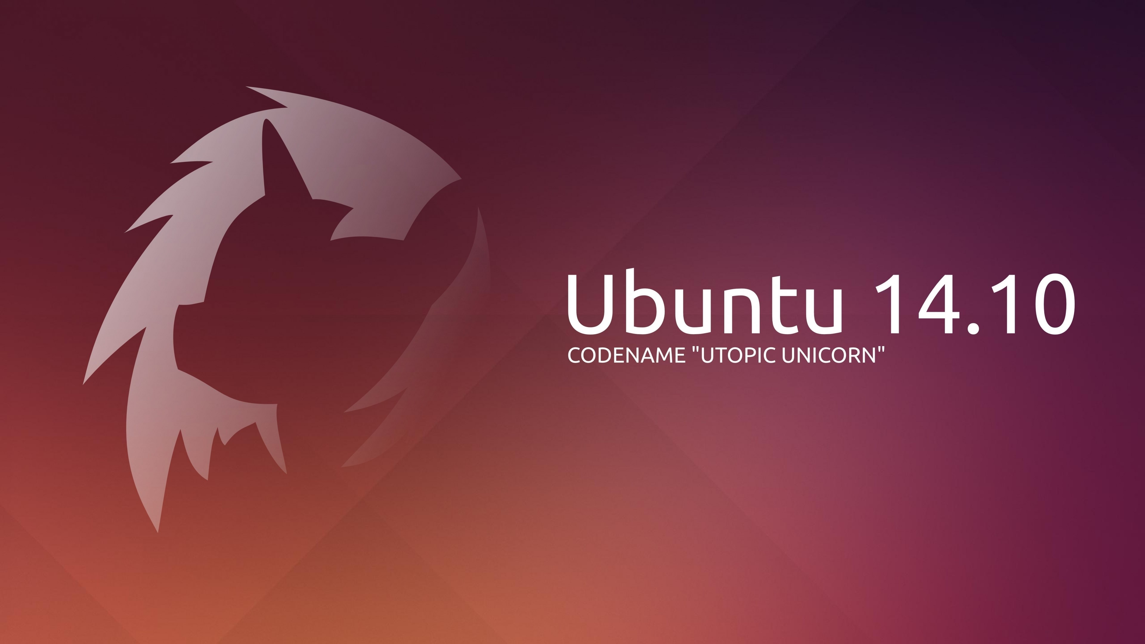 Ubuntu 14.10 Utopic Unicorn HD Wallpaper