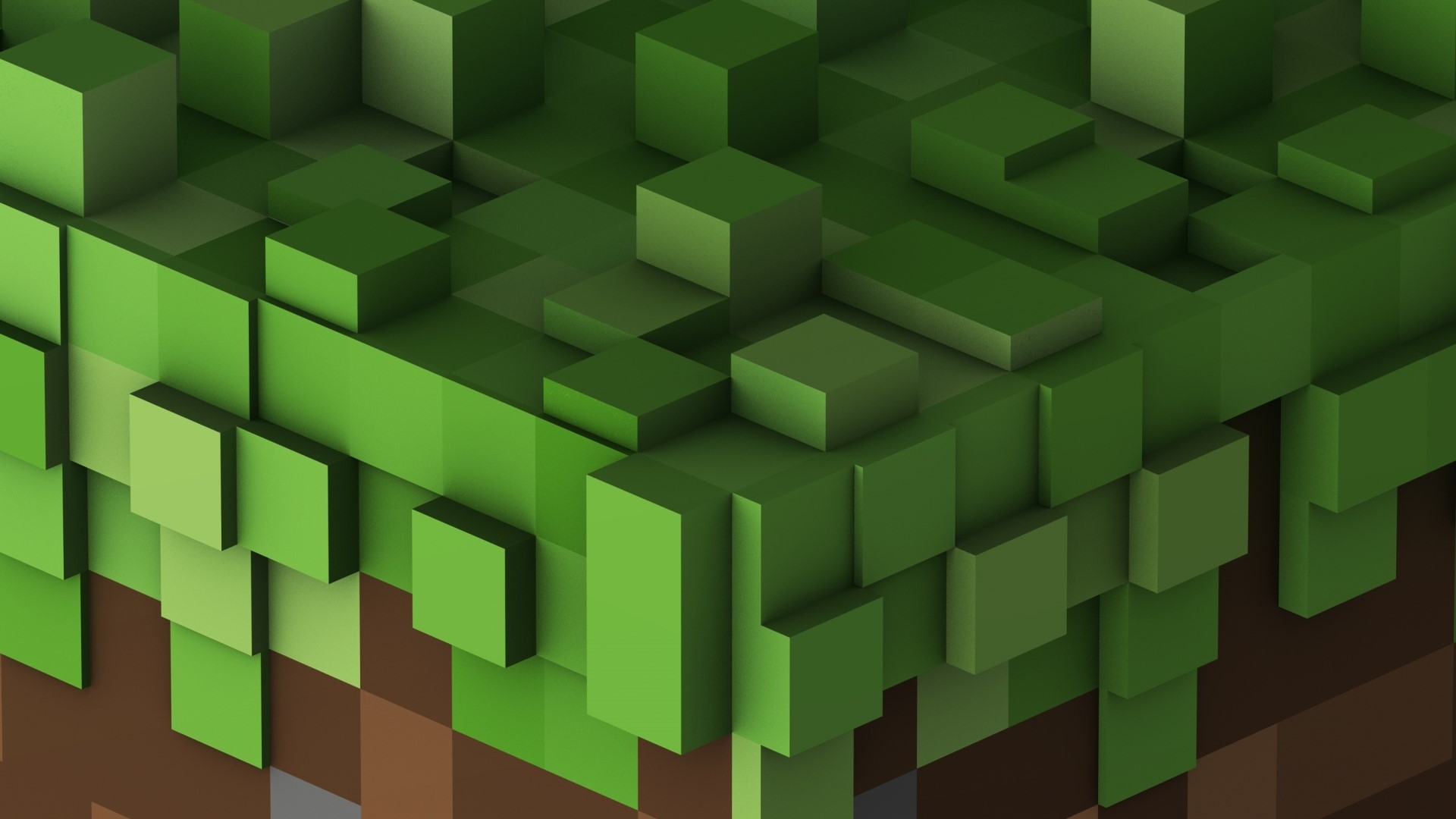 Minecraft grass and dirt blocks HD Wallpaper