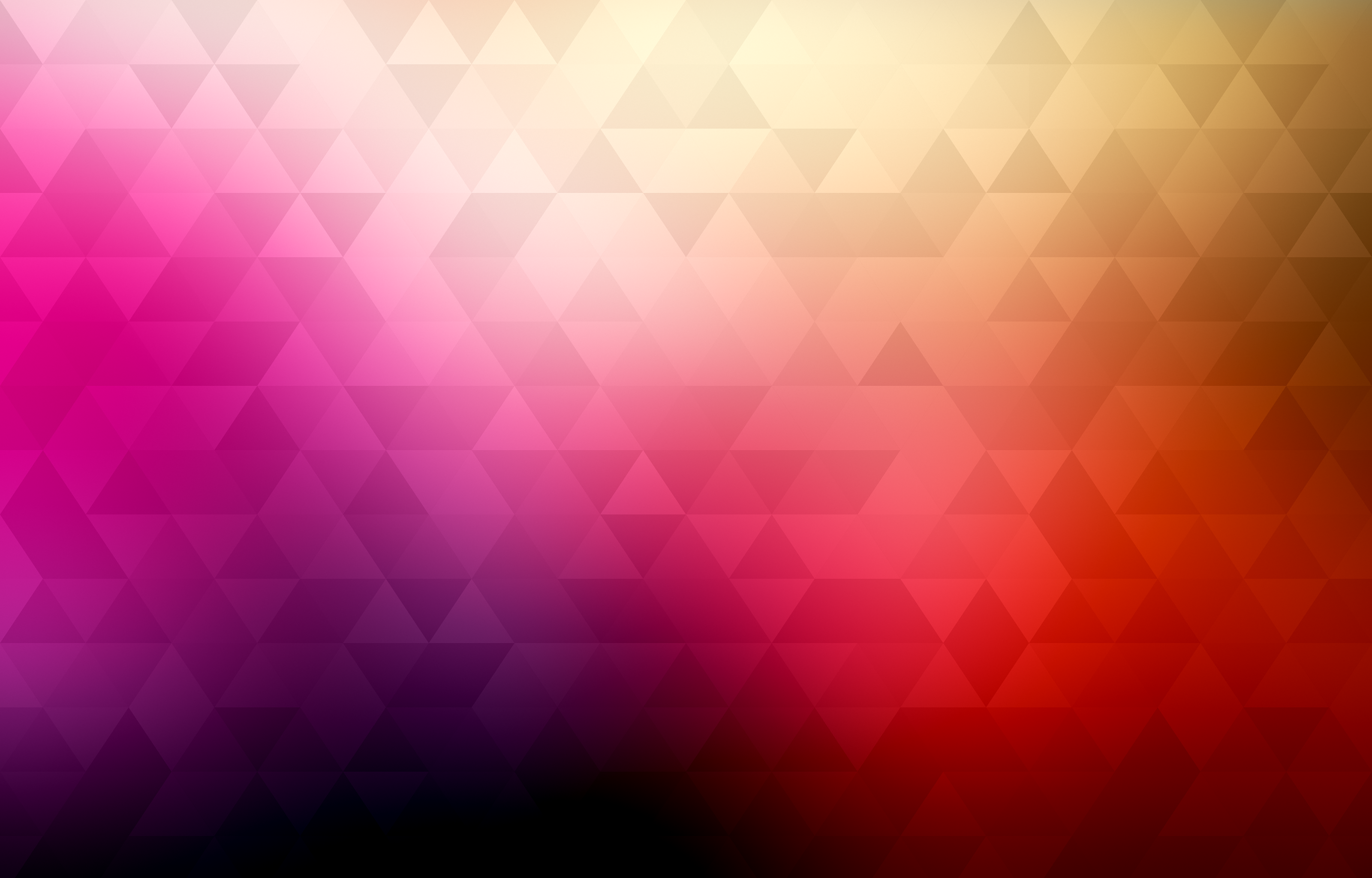 Geometric Triangle Pattern Gradient HD Wallpaper