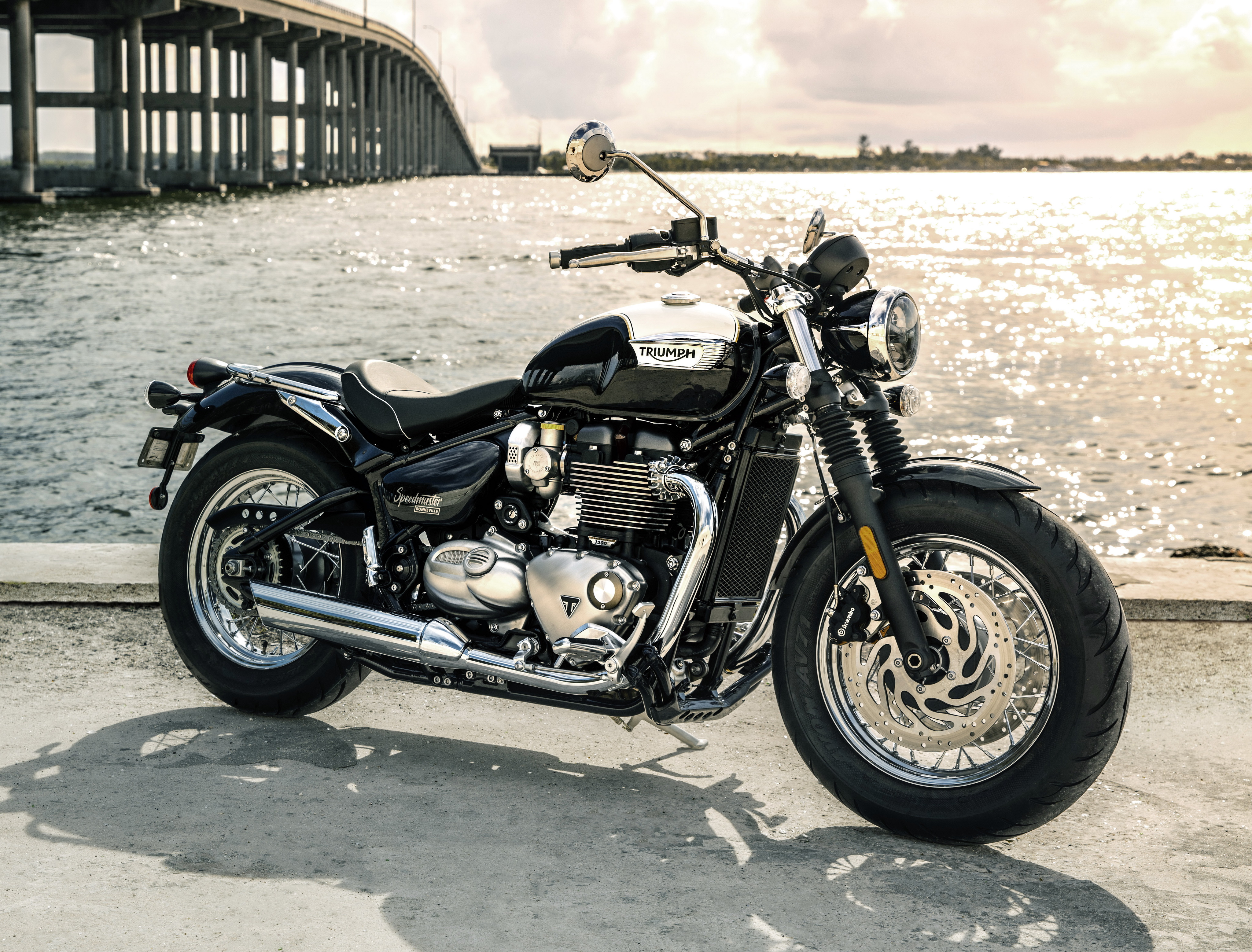 2018 Triumph Bonneville Speedmaster motorcycle HD Wallpaper