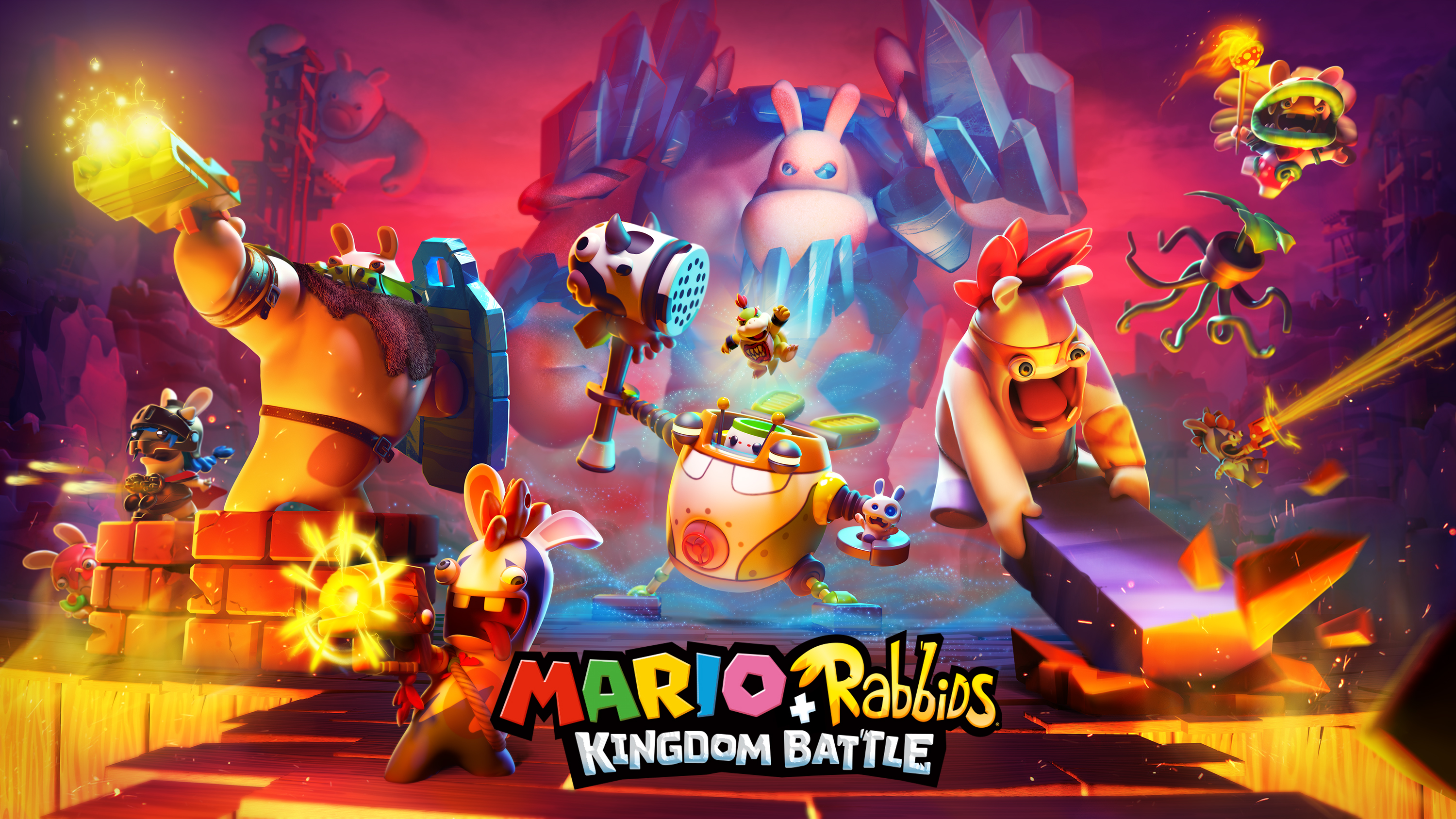 Mario + Rabbids Kingdom Battle HD Wallpaper
