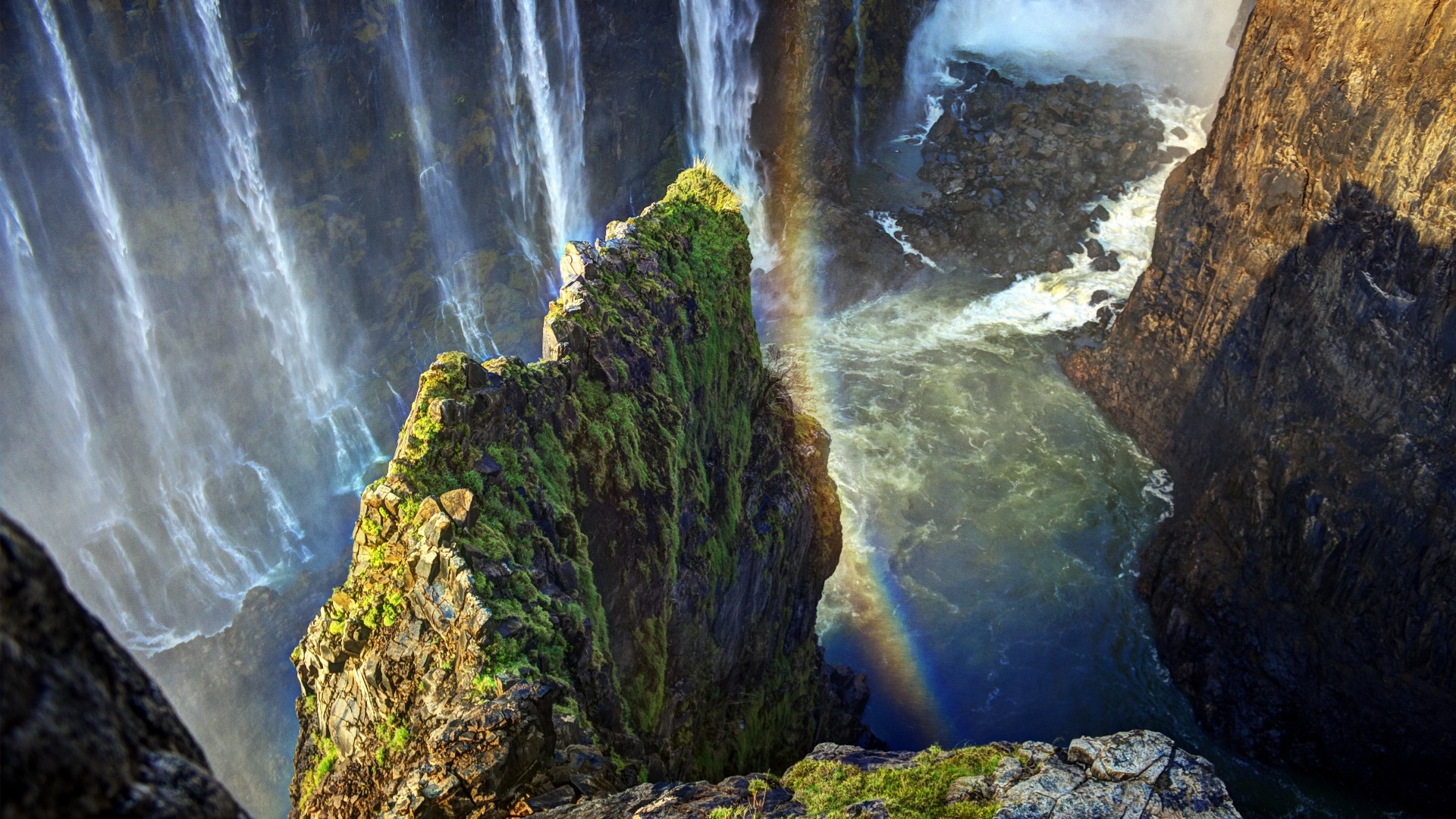 Victoria Falls in Zimbabwe HD Wallpaper